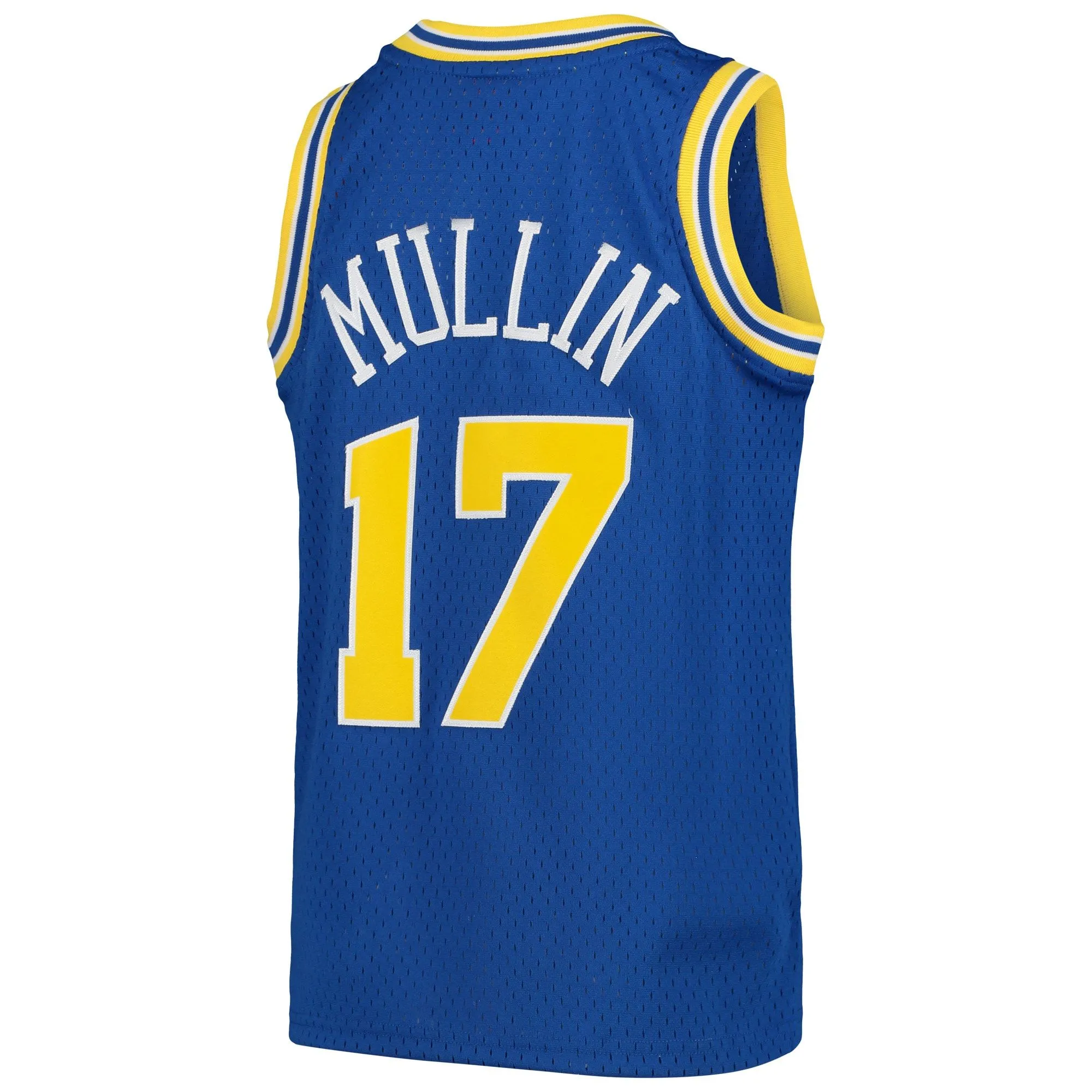 Chris Mullin Golden State Warriors Mitchell & Ness Youth 1993/94 Hardwood Classics Swingman Jersey - Royal