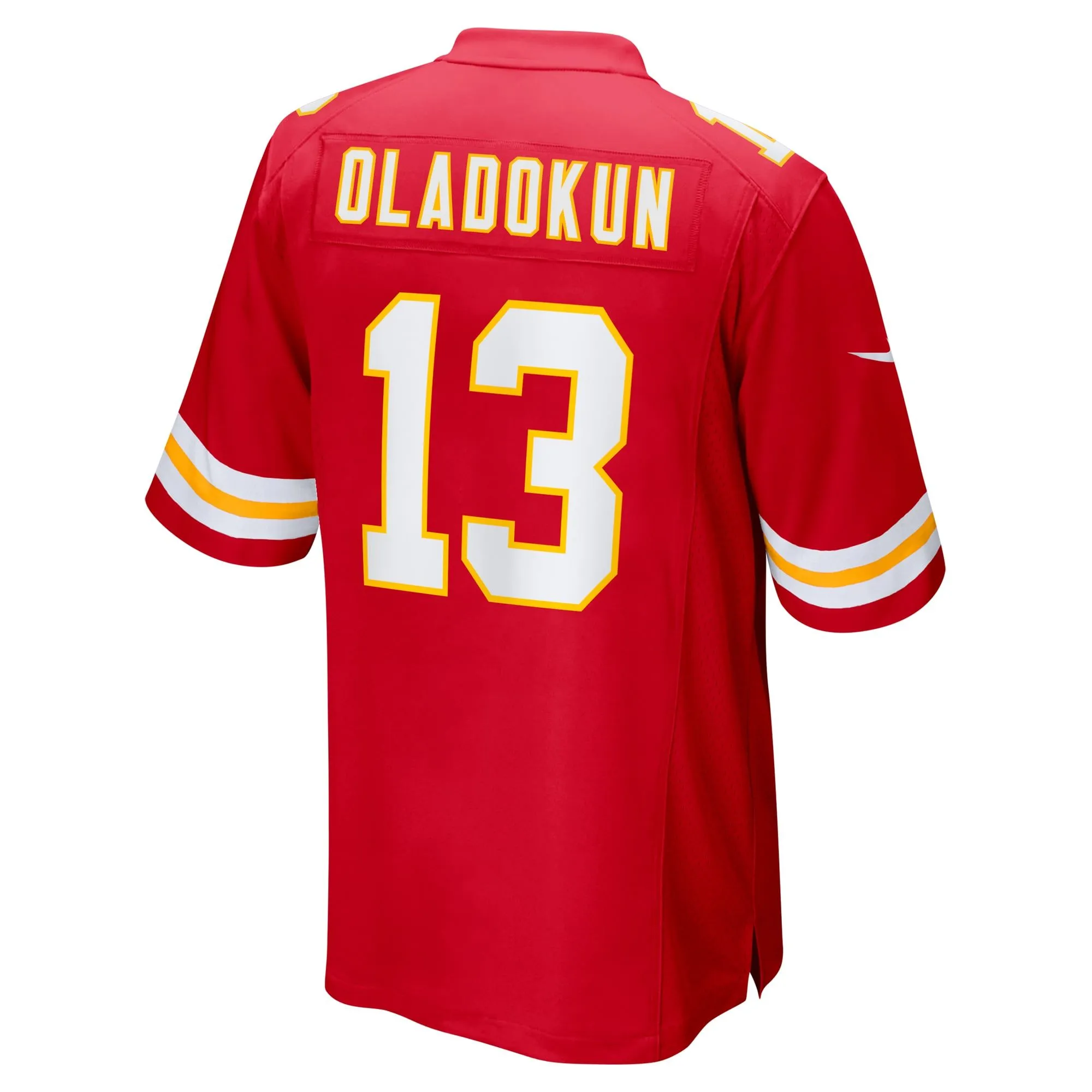 Chris Oladokun Kansas City Chiefs   Game Jersey -  Red