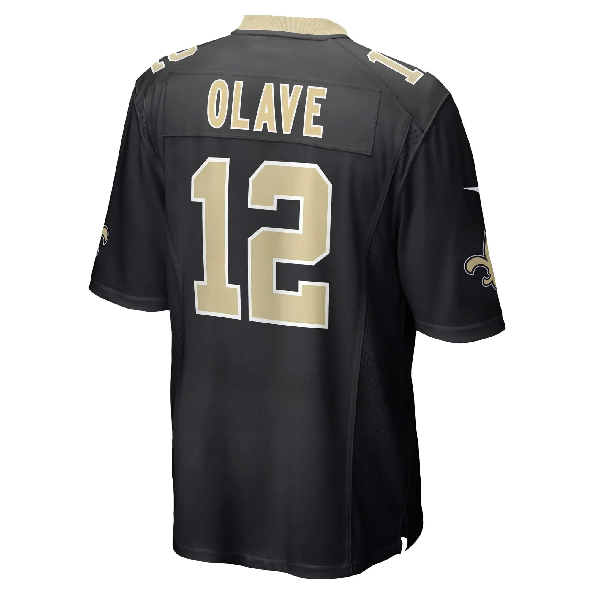 Chris Olave New Orleans Saints  Game Jersey - Black