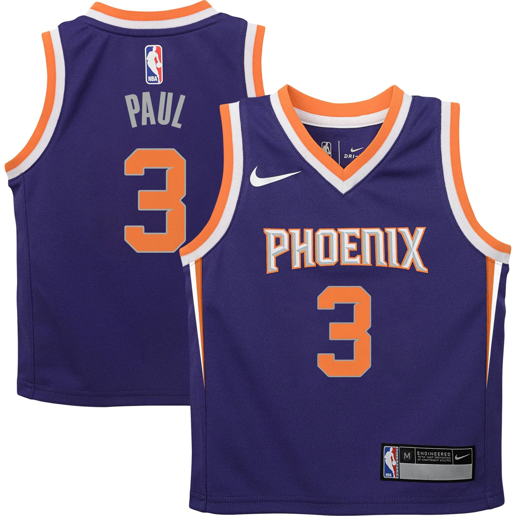 Chris Paul Phoenix Suns  Preschool 2021/22 Replica Jersey - Icon Edition - Purple