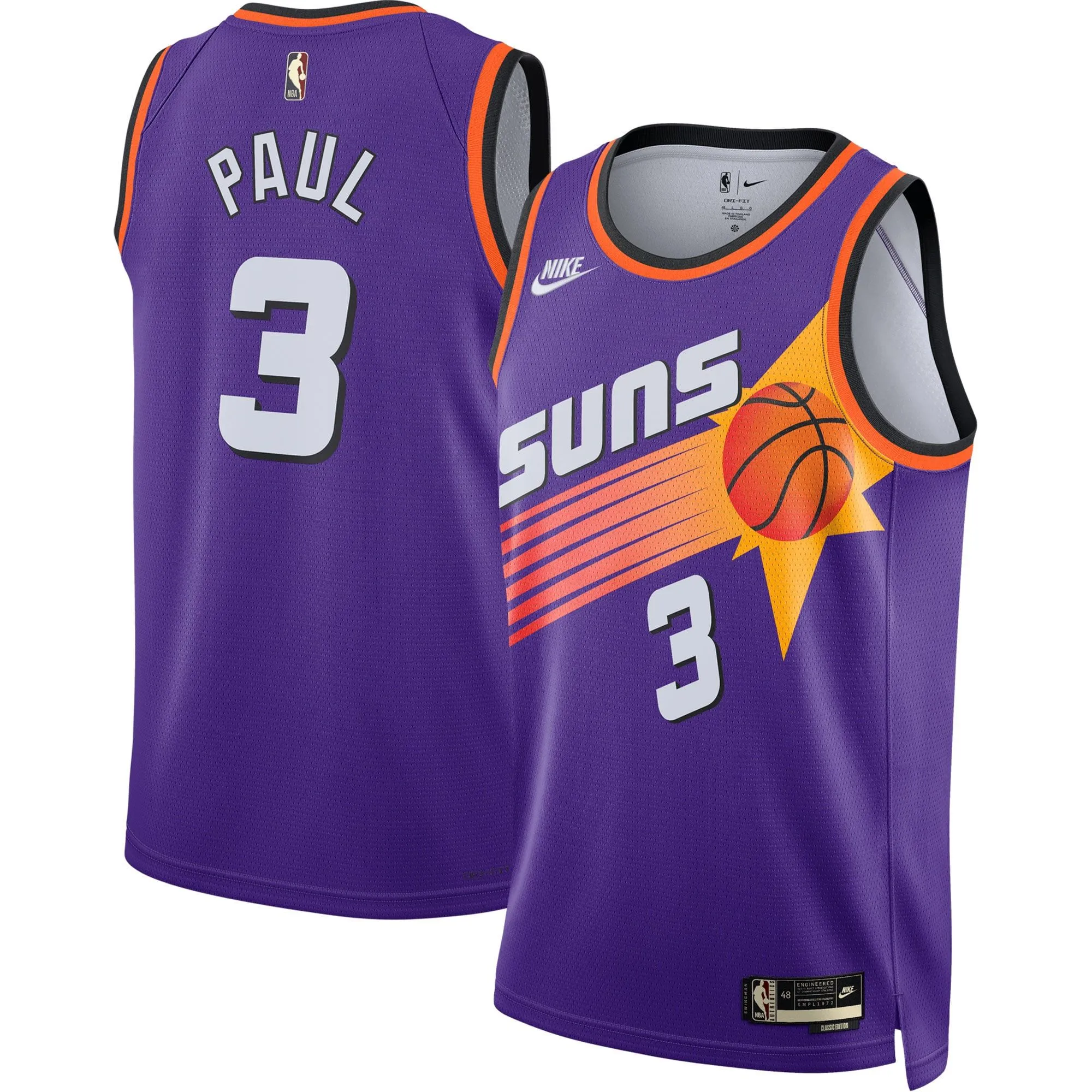 Chris Paul Phoenix Suns  Swingman Jersey - Classic Edition - Purple