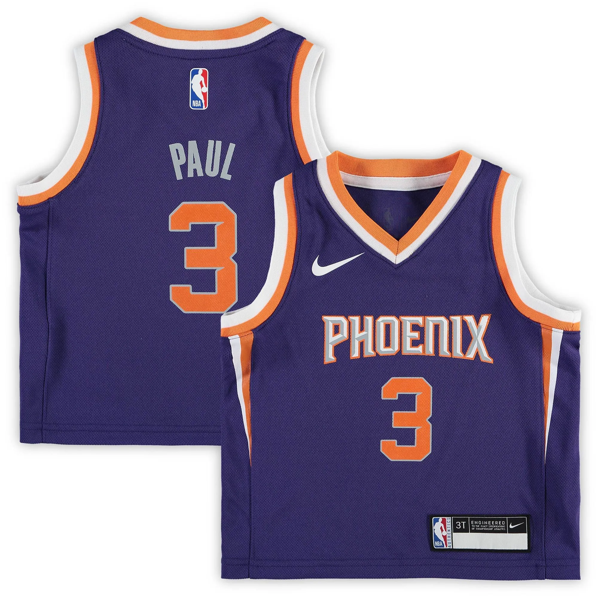 Chris Paul Phoenix Suns  Toddler Replica Jersey - Icon Edition - Purple