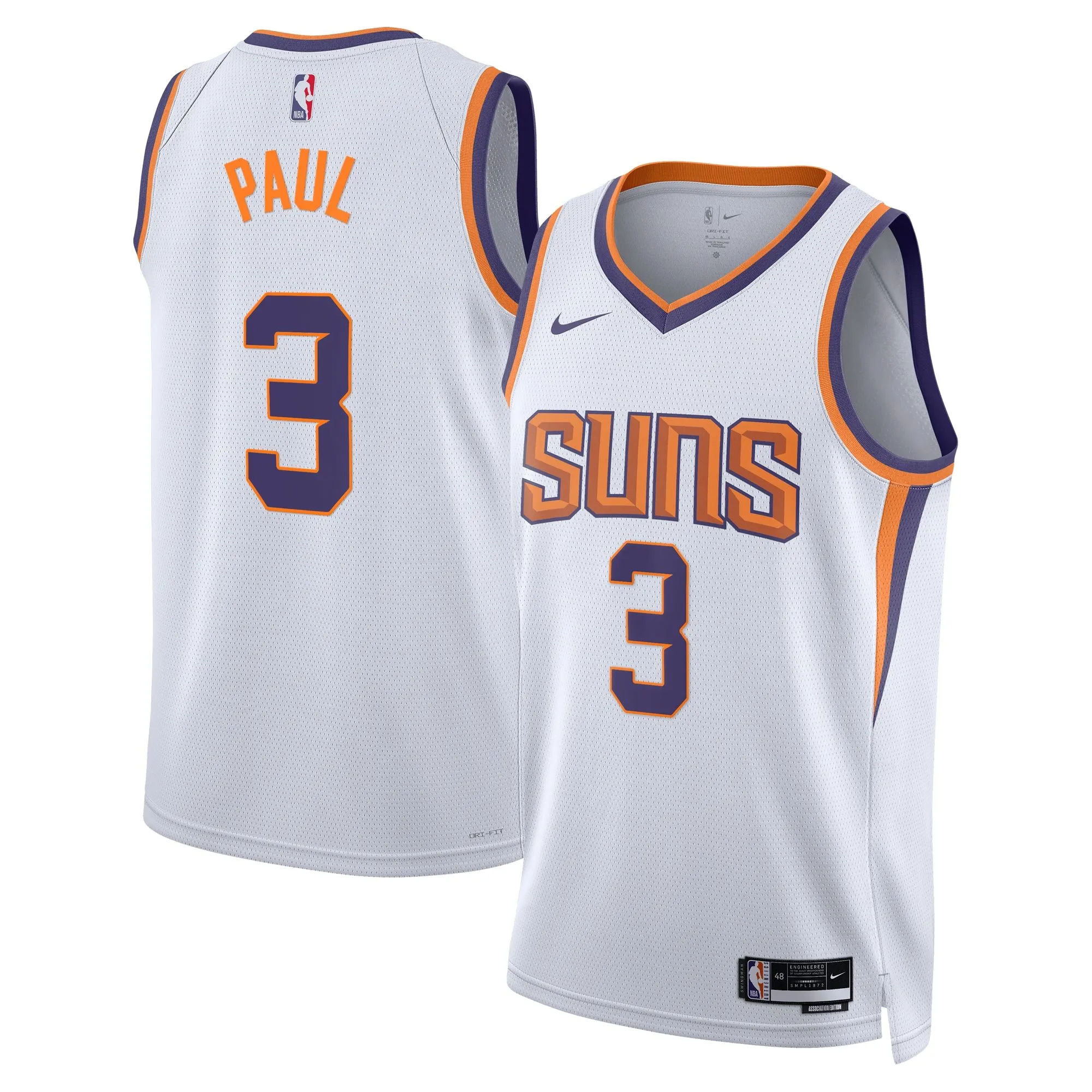 Chris Paul Phoenix Suns  Unisex Swingman Jersey - Association Edition - White