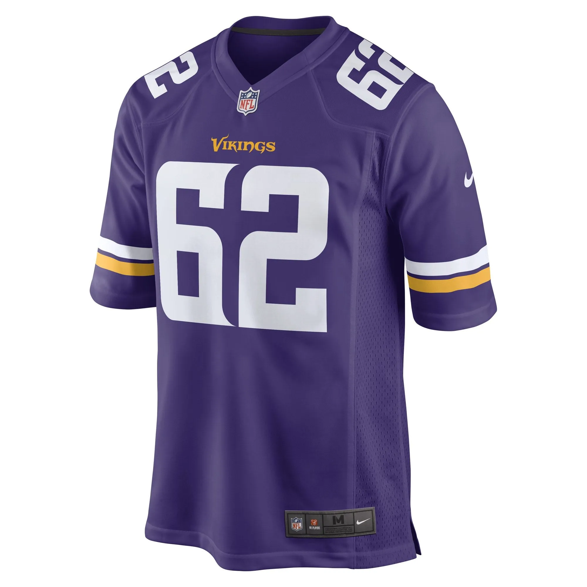 Chris Reed Minnesota Vikings  Game Player Jersey - Purple