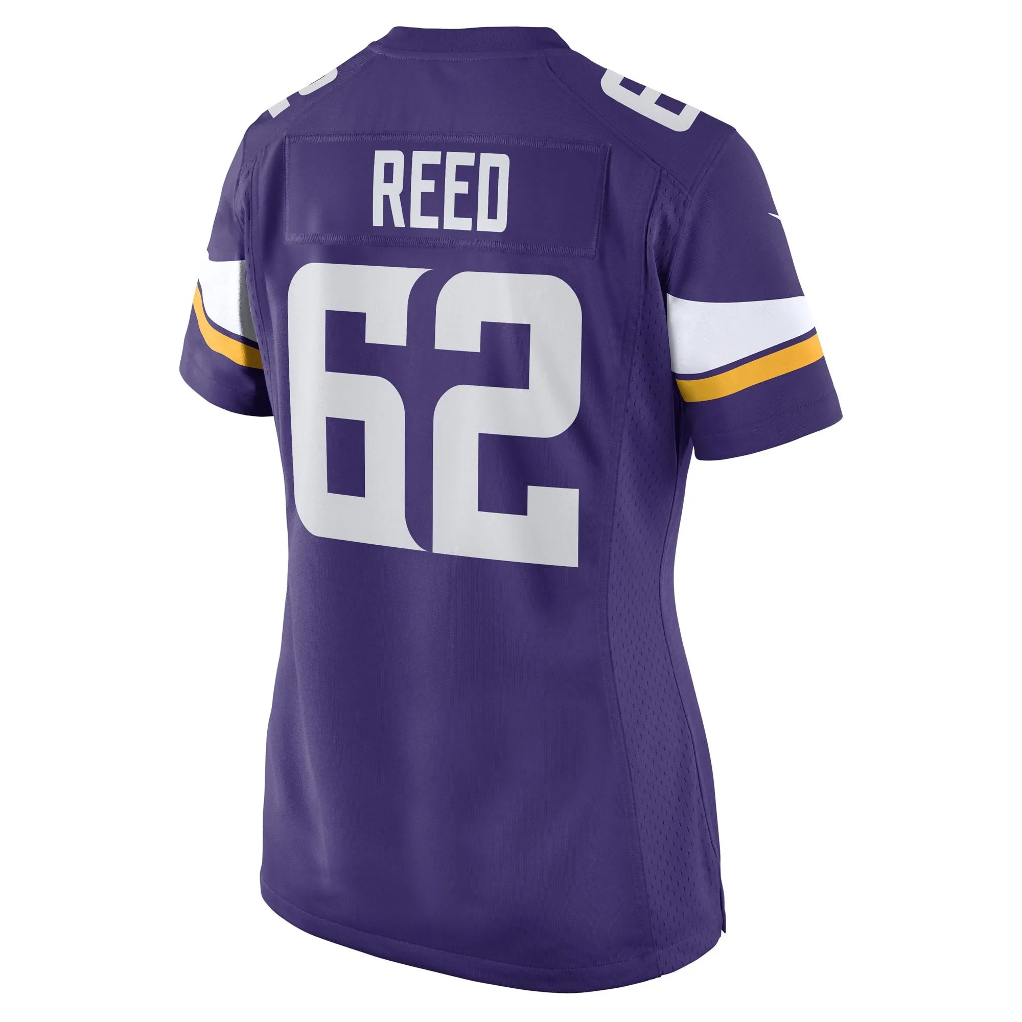 Chris Reed Minnesota Vikings  Women's Game Player Jersey - Purple