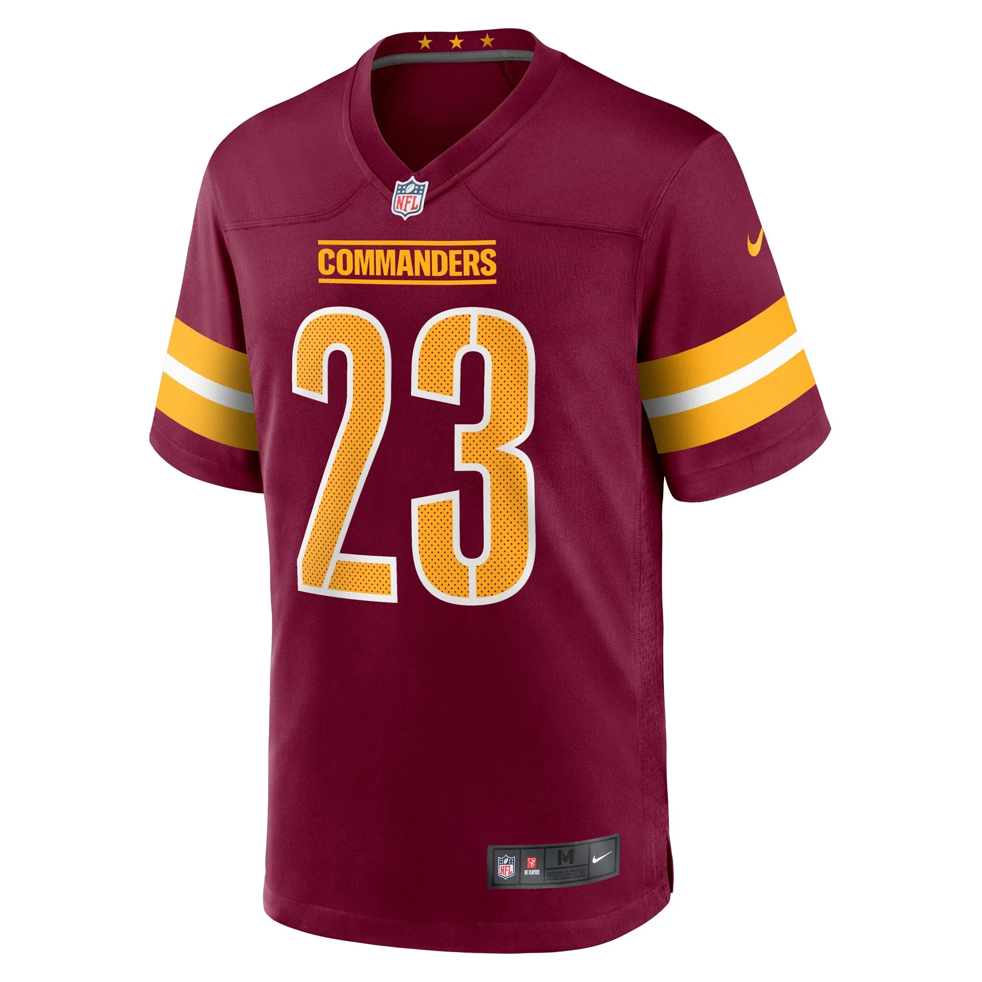 Chris Rodriguez Jr. Washington Commanders  Team Game Jersey - Burgundy