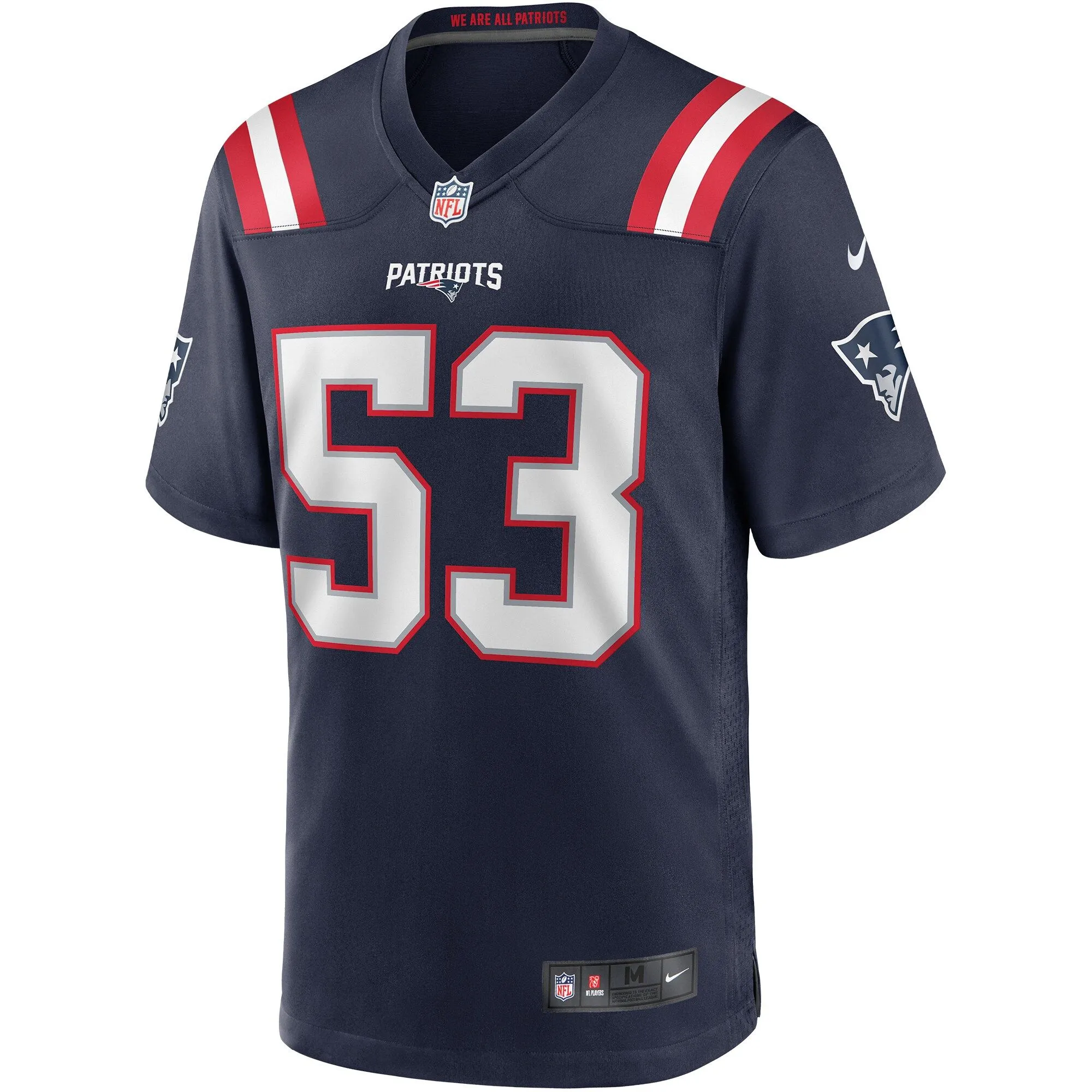 Chris Slade New England Patriots  Game Retired Player Jersey - Navy