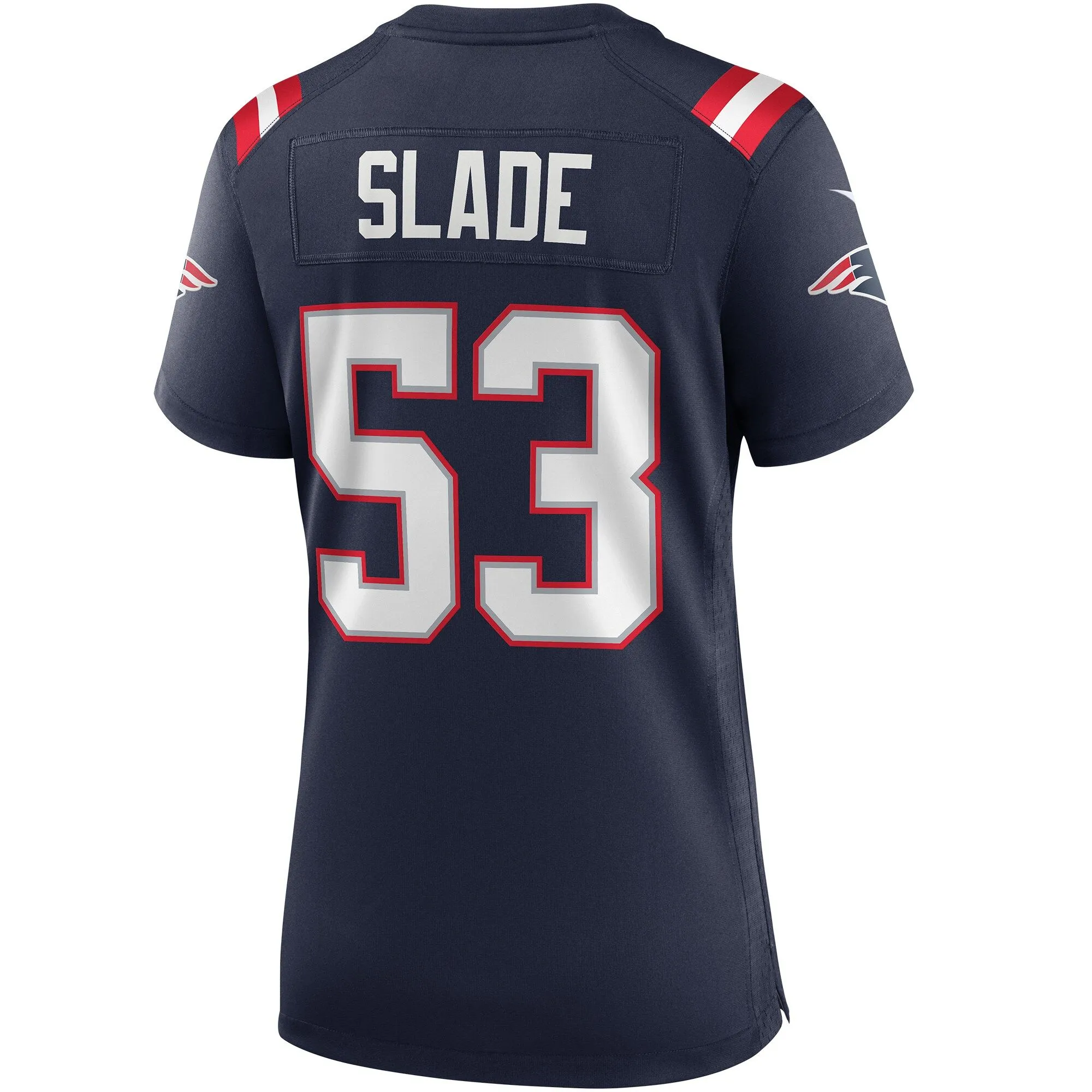 Chris Slade New England Patriots  Women's Game Retired Player Jersey - Navy