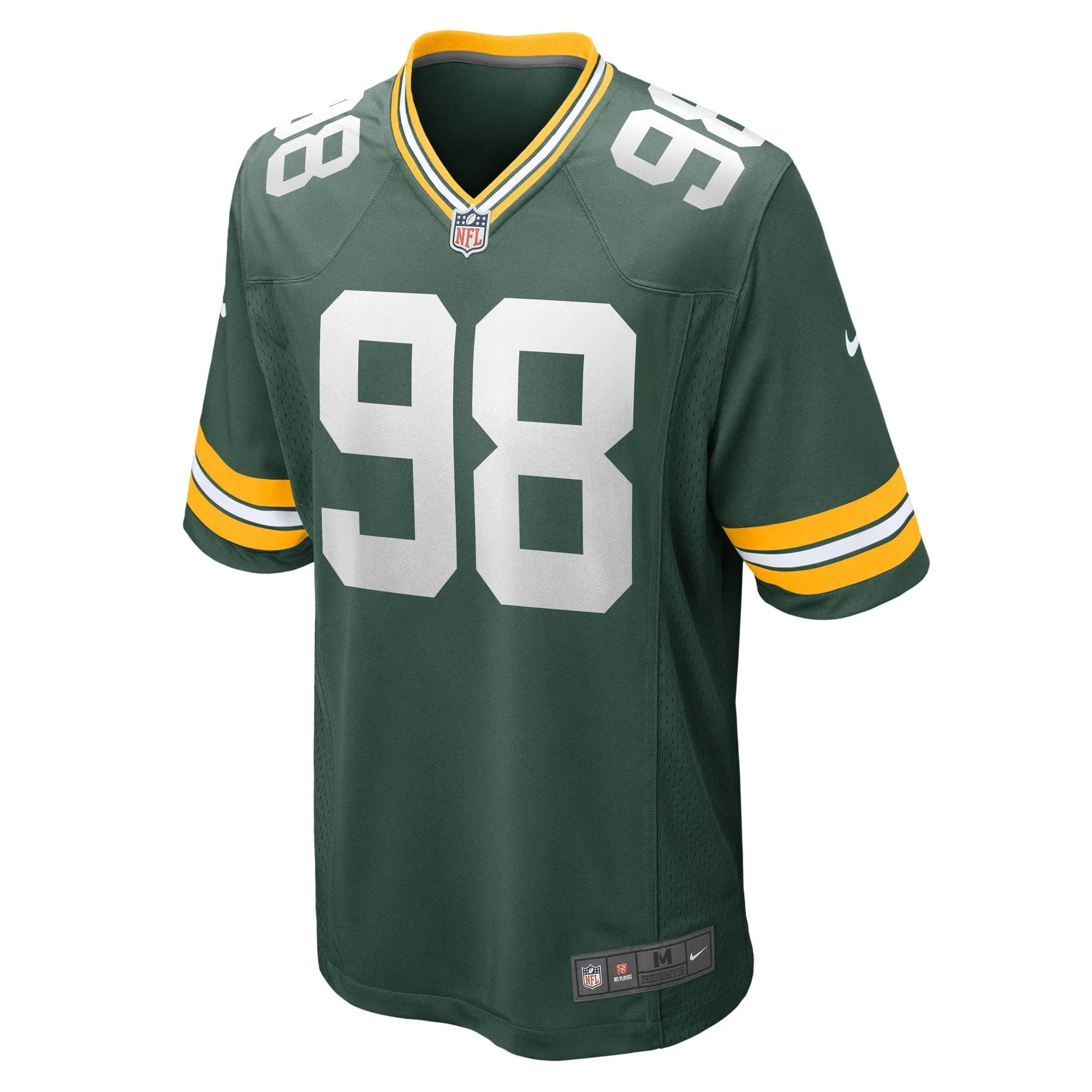 Chris Slayton Green Bay Packers  Game Player Jersey - Green