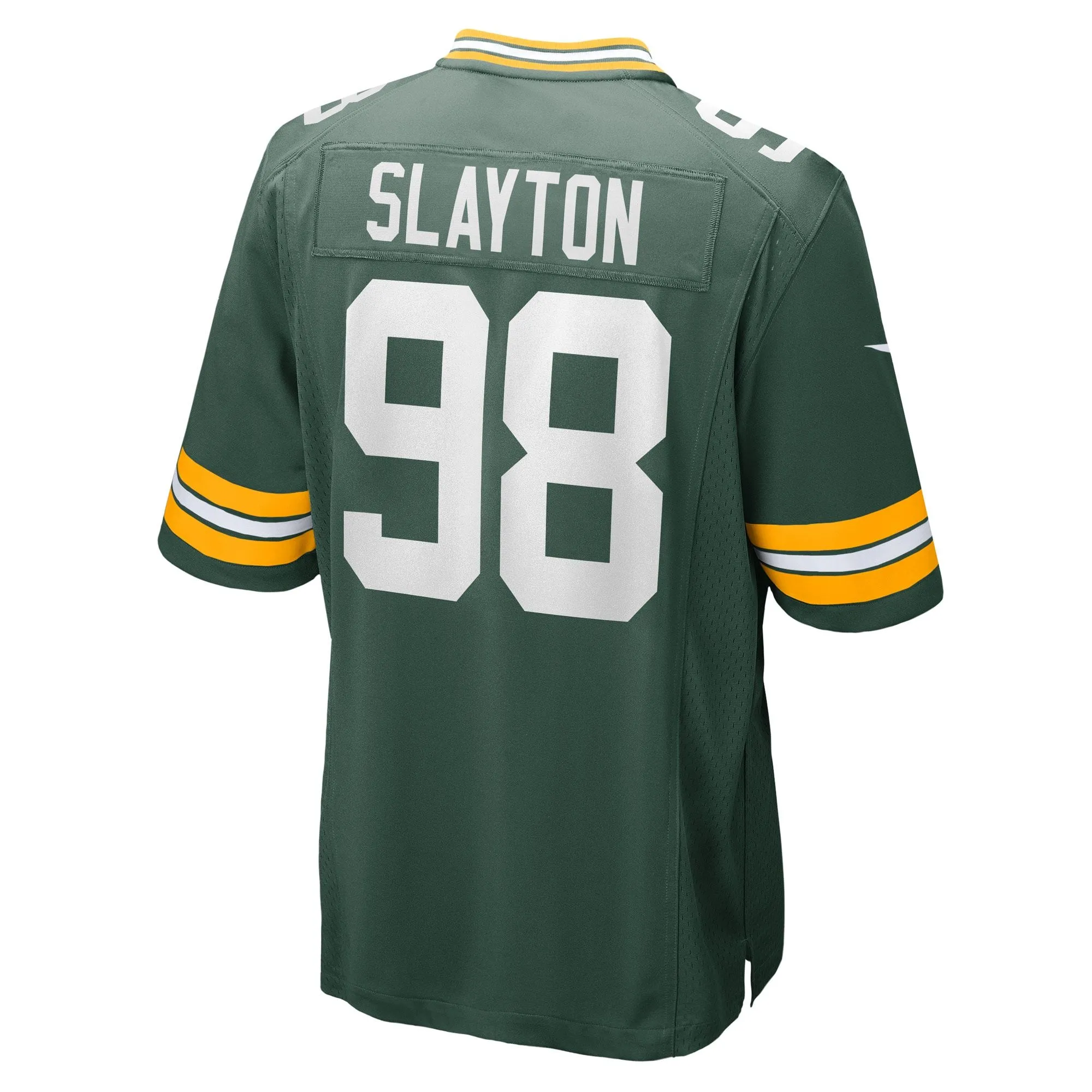 Chris Slayton Green Bay Packers  Game Player Jersey - Green