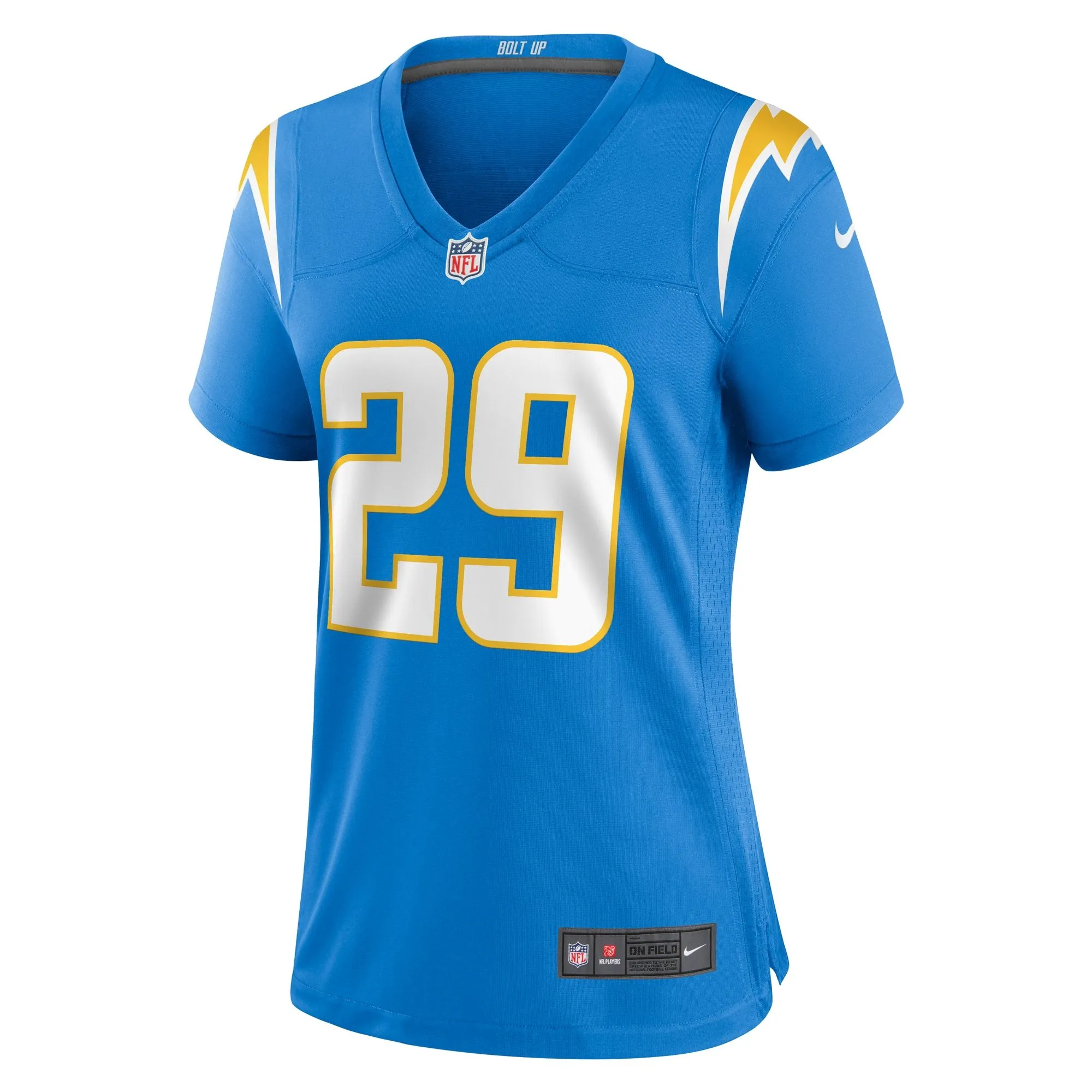 Chris Wilcox Los Angeles Chargers  Women's Team Game Jersey -  Powder Blue