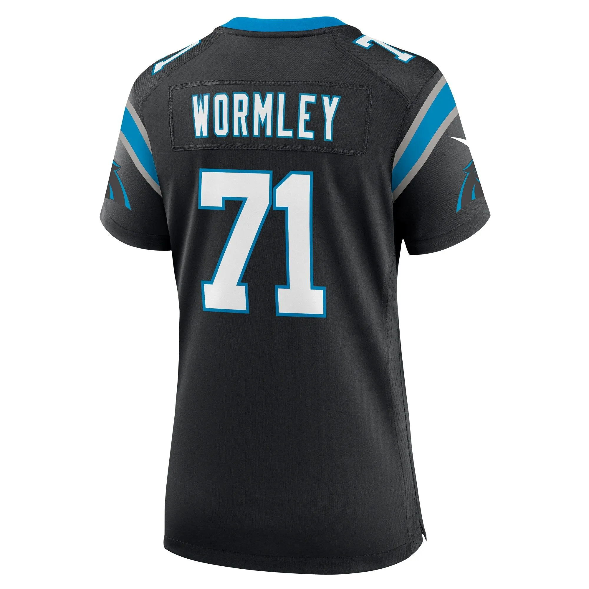 Chris Wormley Carolina Panthers  Women's  Game Jersey -  Black