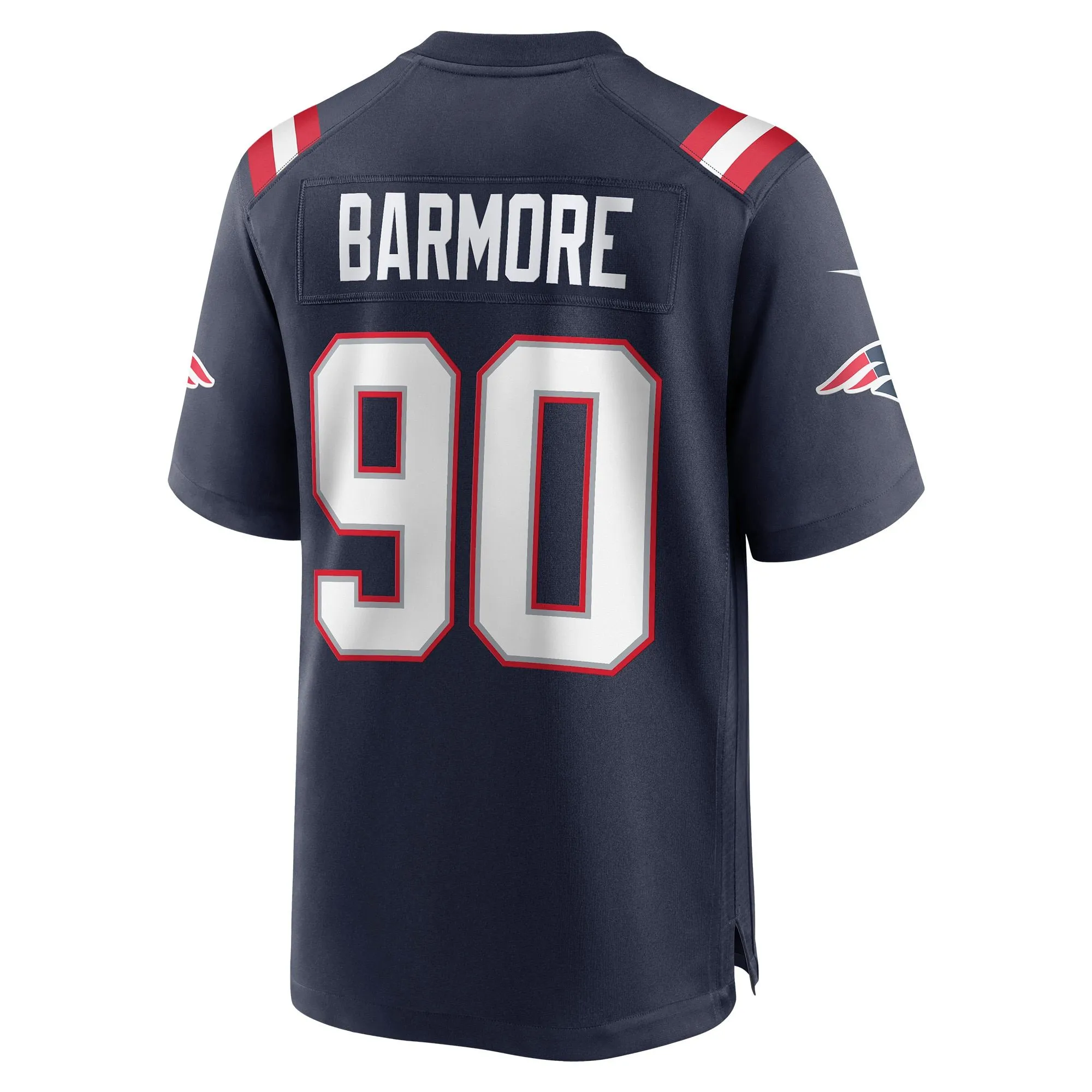 Christian Barmore New England Patriots  Player Game Jersey - Navy