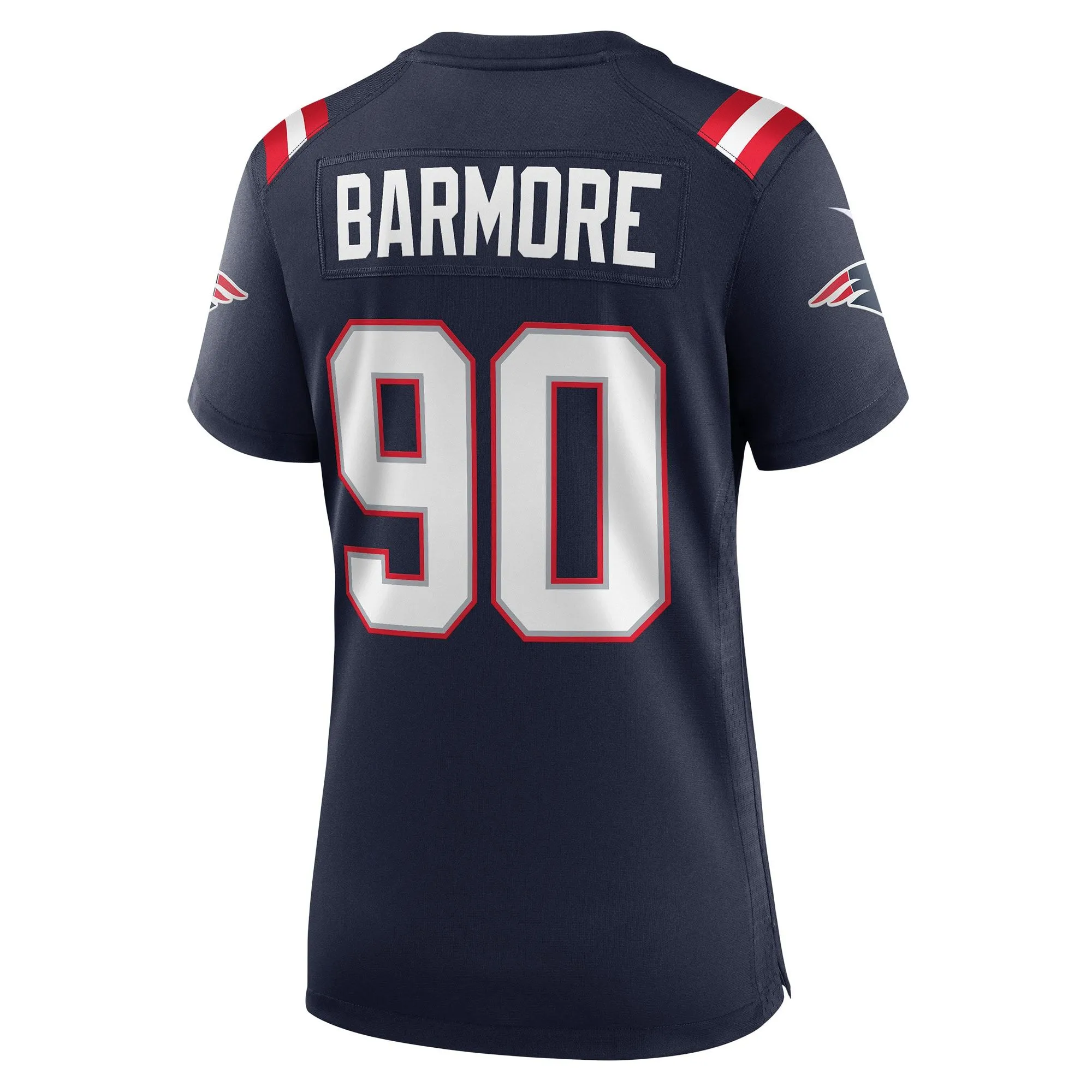 Christian Barmore New England Patriots  Women's Player Game Jersey - Navy