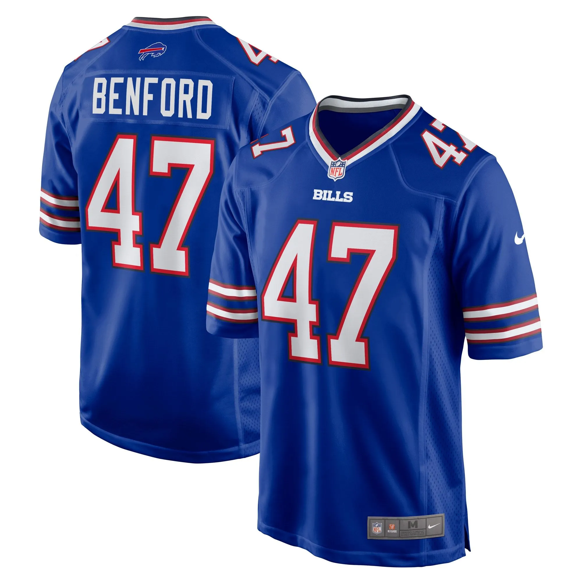 Christian Benford Buffalo Bills  Game Jersey - Royal