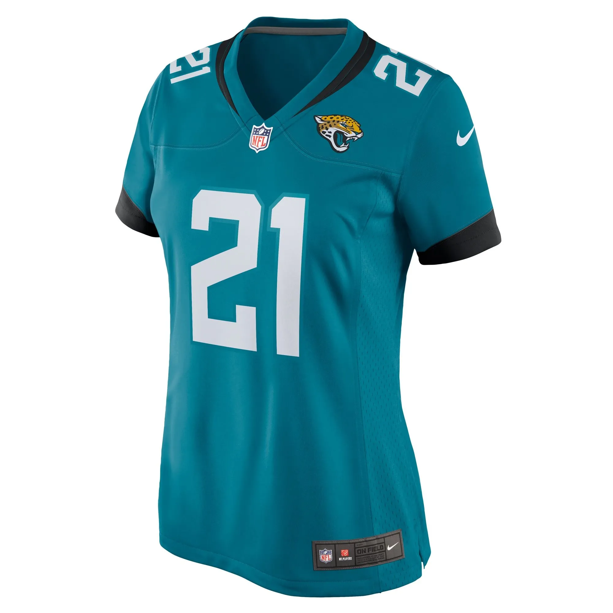 Christian Braswell Jacksonville Jaguars  Women's Team Game Jersey -  Teal