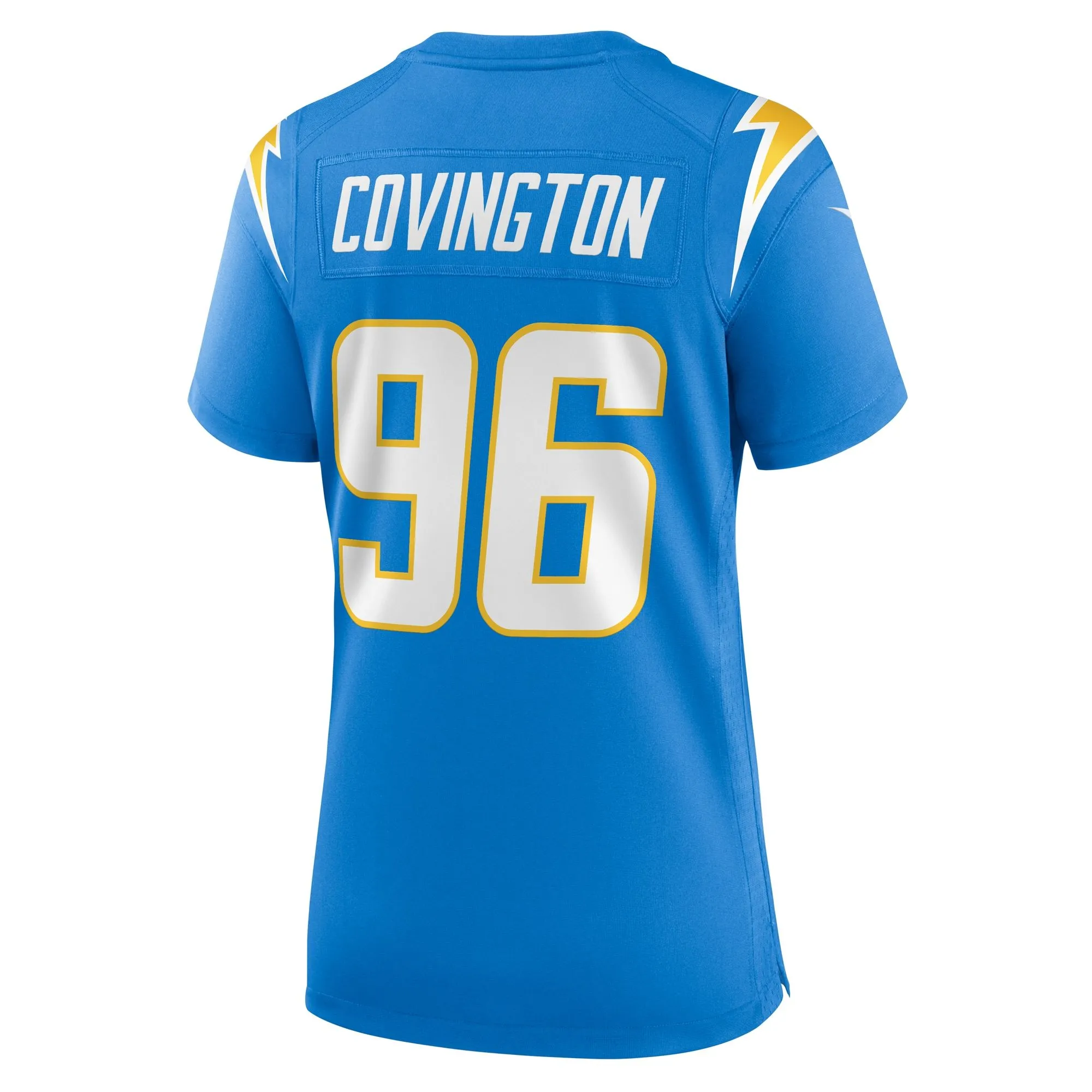 Christian Covington Los Angeles Chargers  Women's Team Game Jersey -  Powder Blue