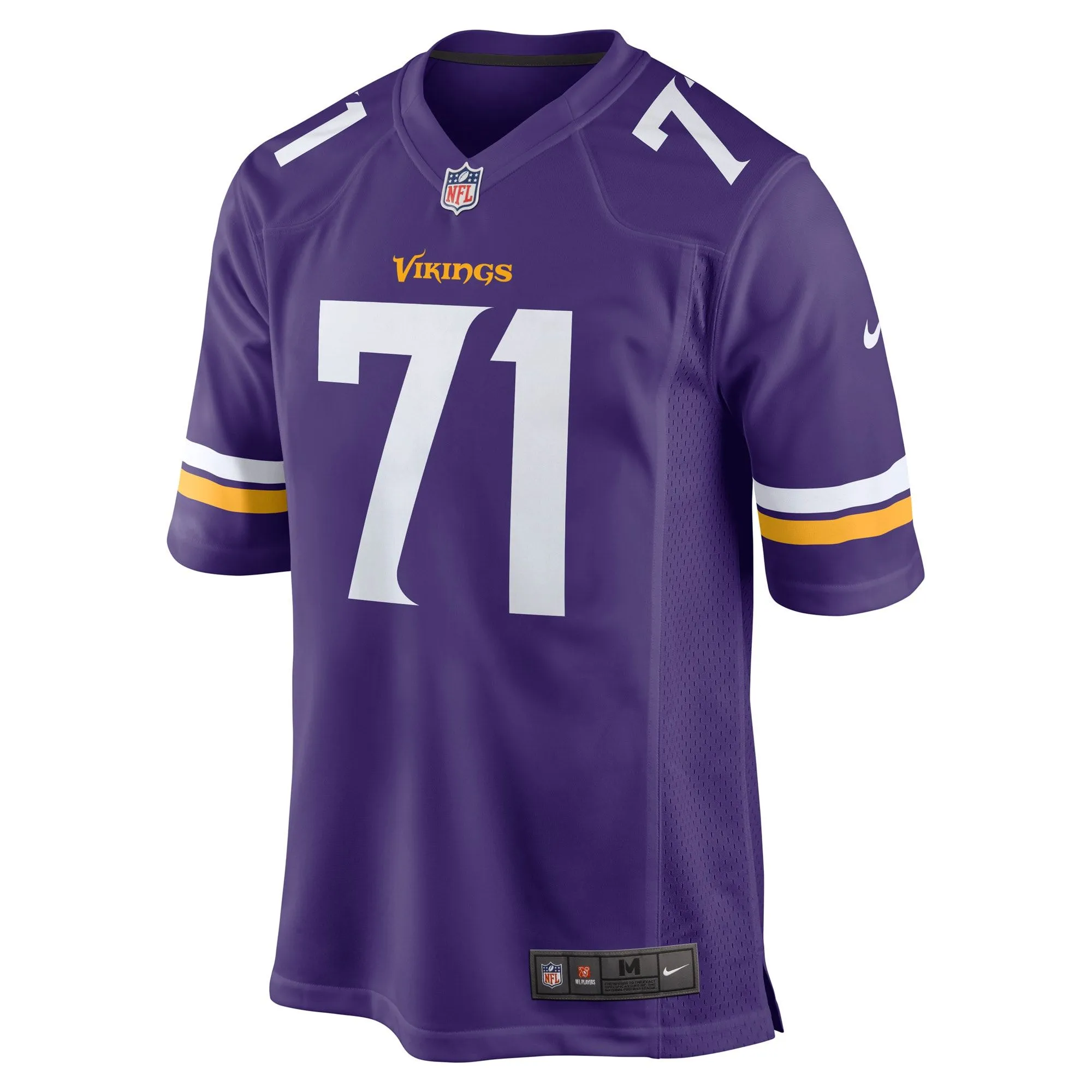 Christian Darrisaw Minnesota Vikings  Game Jersey - Purple