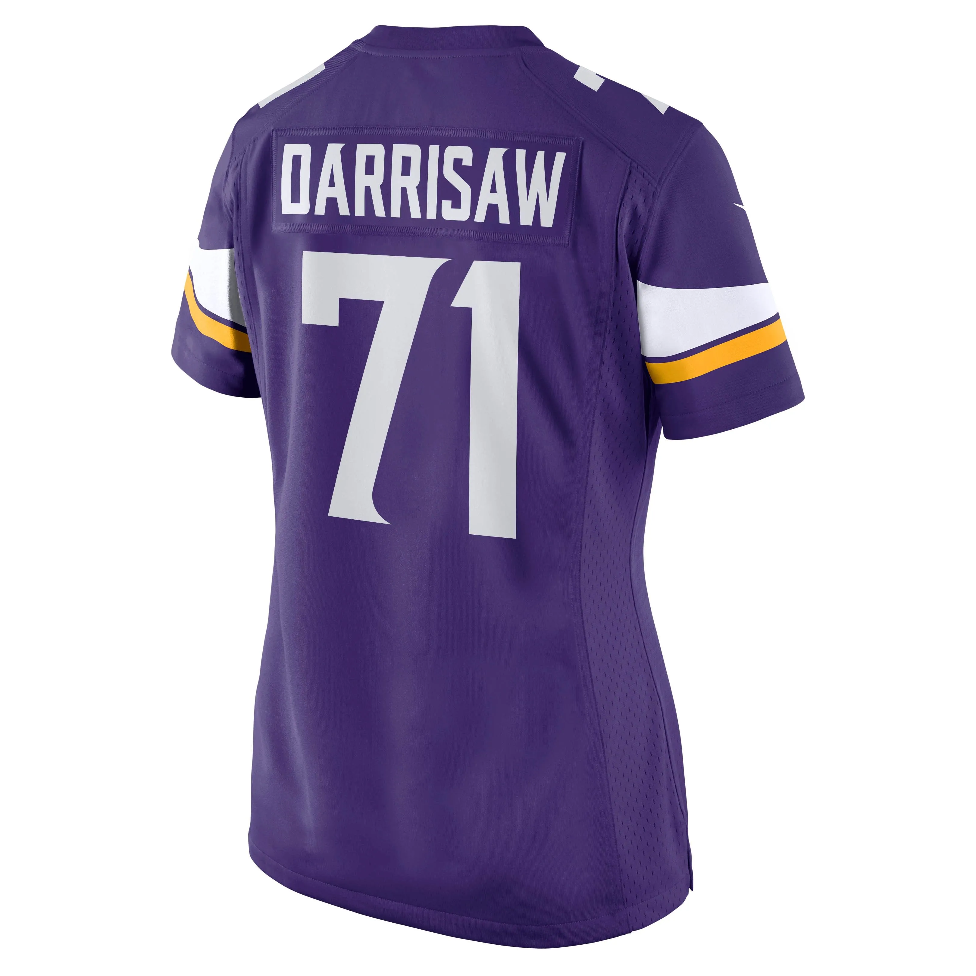 Christian Darrisaw Minnesota Vikings  Women's Game Jersey - Purple