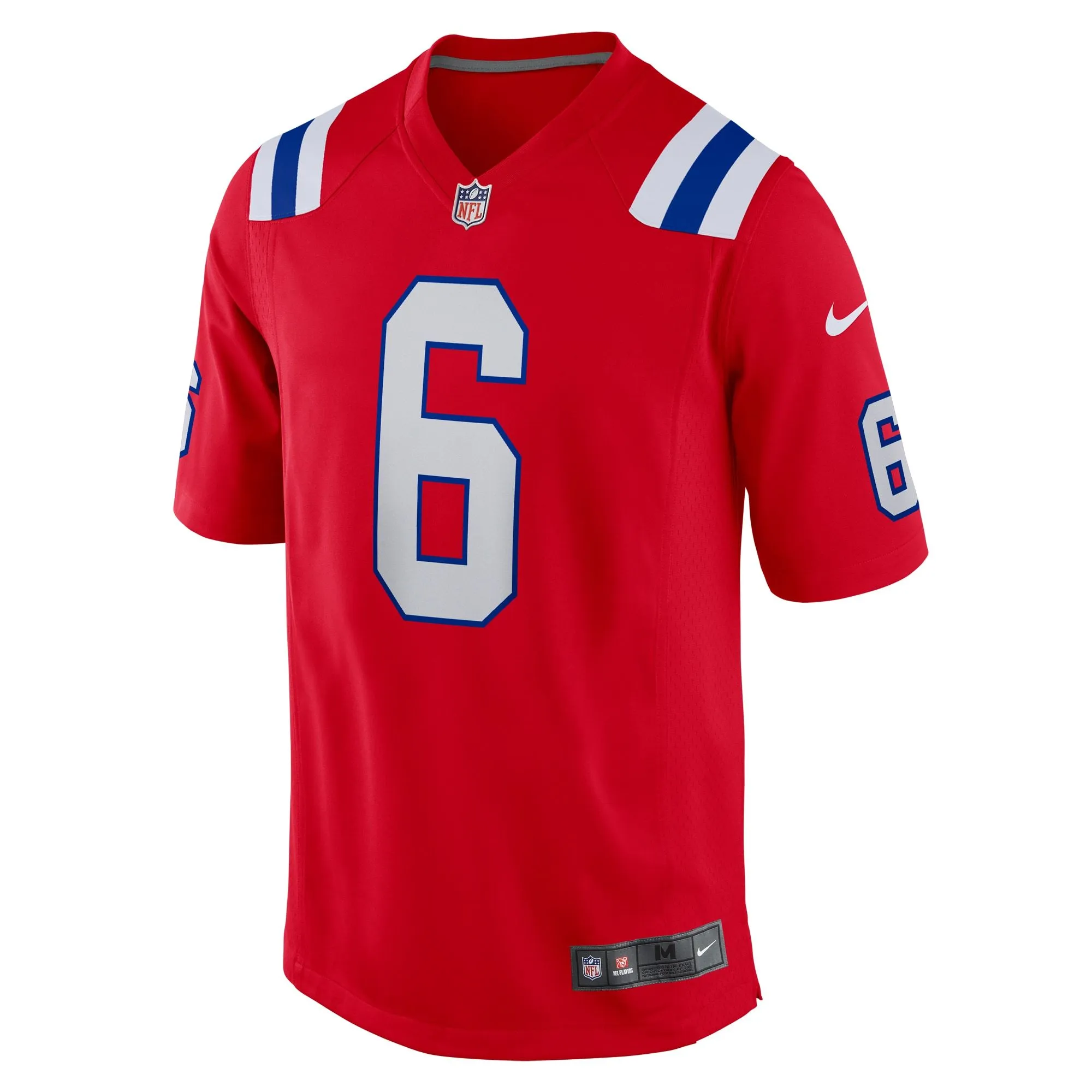 Christian Gonzalez New England Patriots  Alternate Team Game Jersey - Red