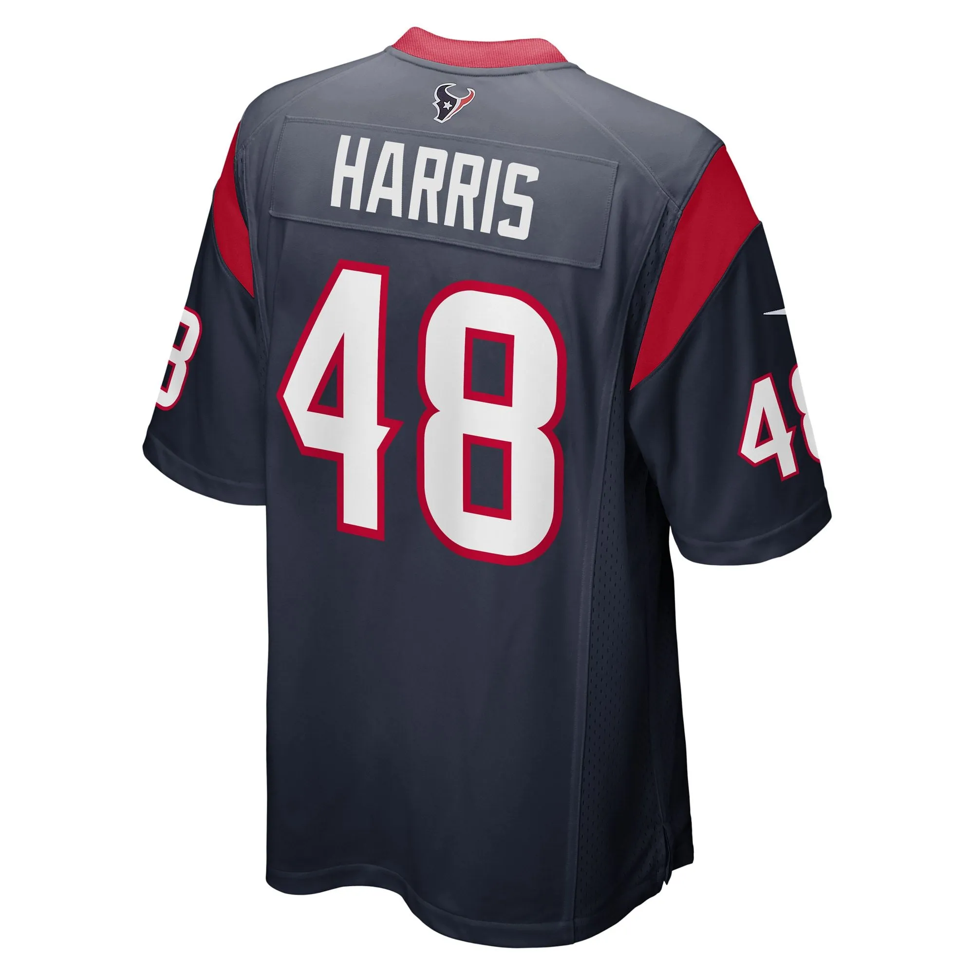 Christian Harris Houston Texans  Game Player Jersey - Navy