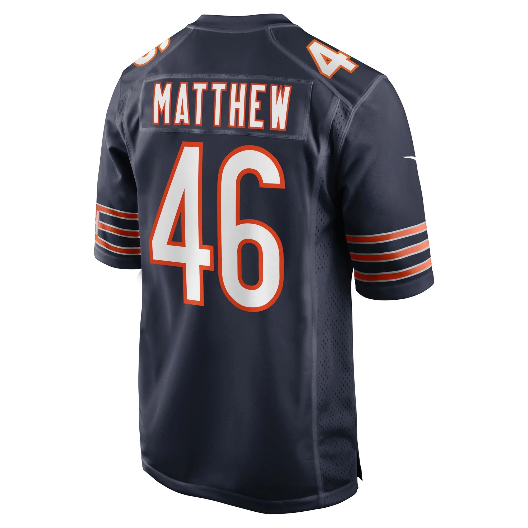 Christian Matthew Chicago Bears   Game Jersey -  Navy