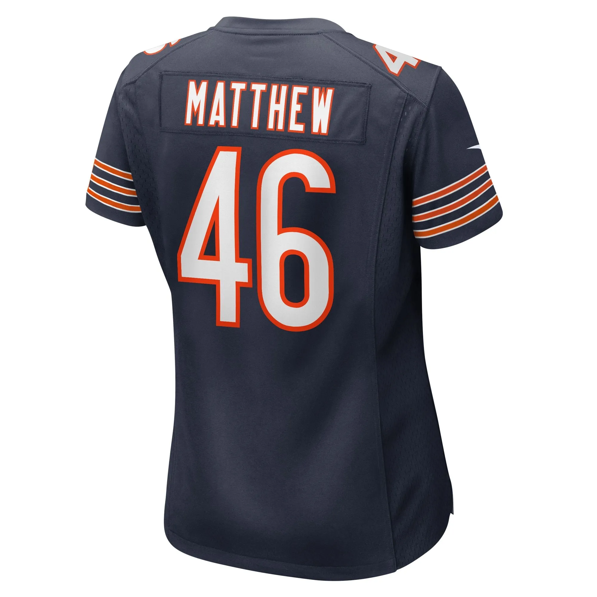 Christian Matthew Chicago Bears  Women's  Game Jersey -  Navy