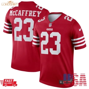 Christian Mccaffrey San Francisco 49Ers  Legend Jersey   Scarlet