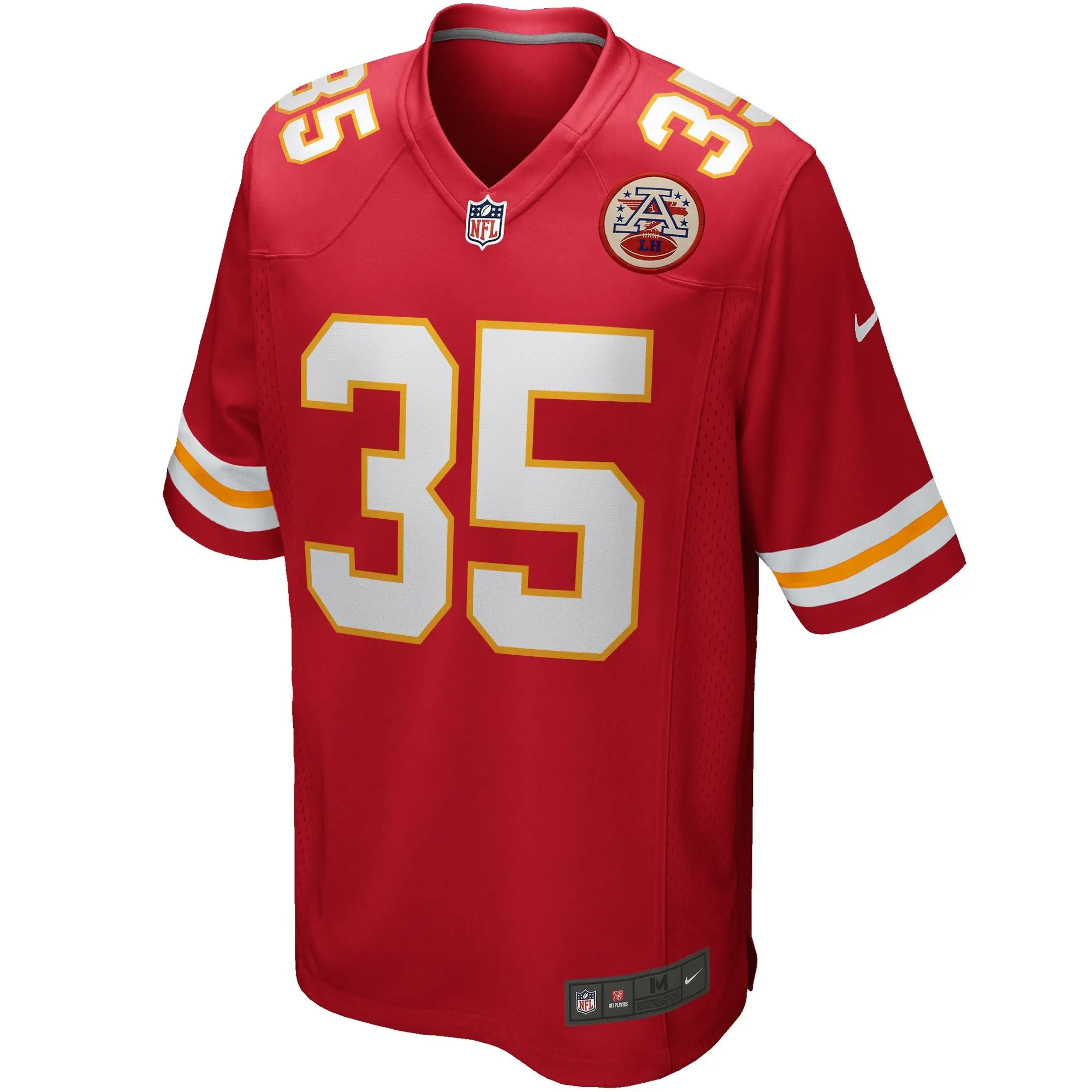 Christian Okoye Kansas City Chiefs  Game Retired Player Jersey - Red