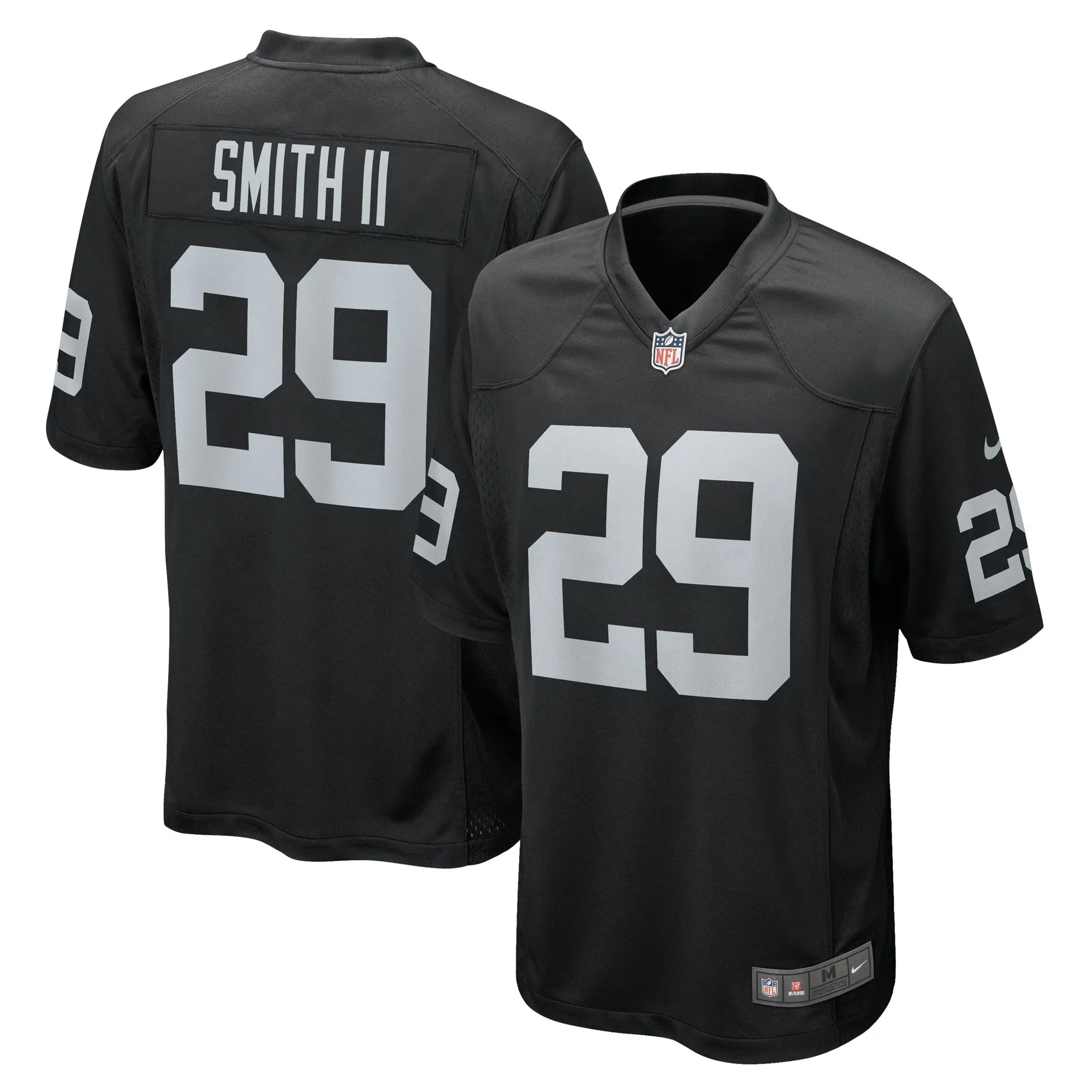 Christopher Smith II Las Vegas Raiders  Team Game Jersey - Black