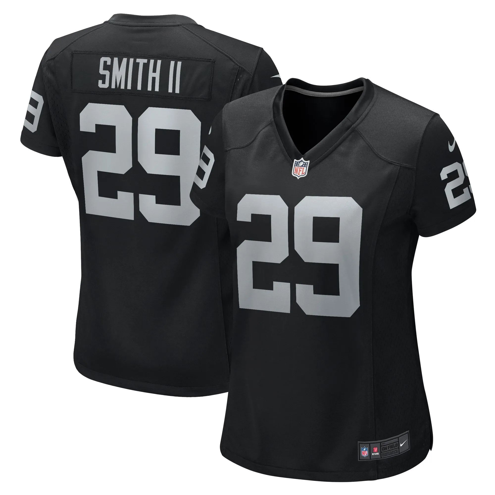 Christopher Smith II Las Vegas Raiders  Women's Team Game Jersey -  Black