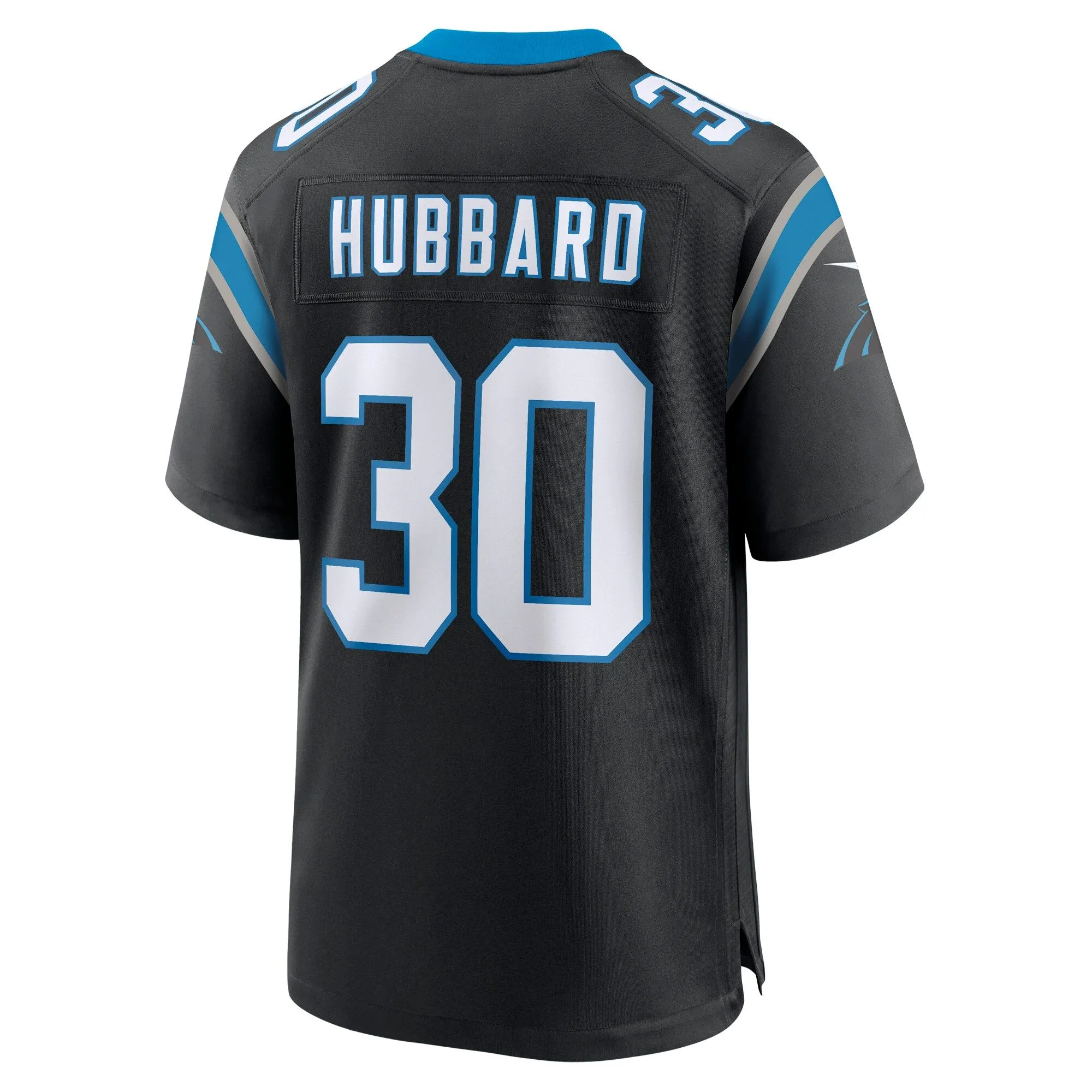 Chuba Hubbard Carolina Panthers  Team Game Jersey - Black