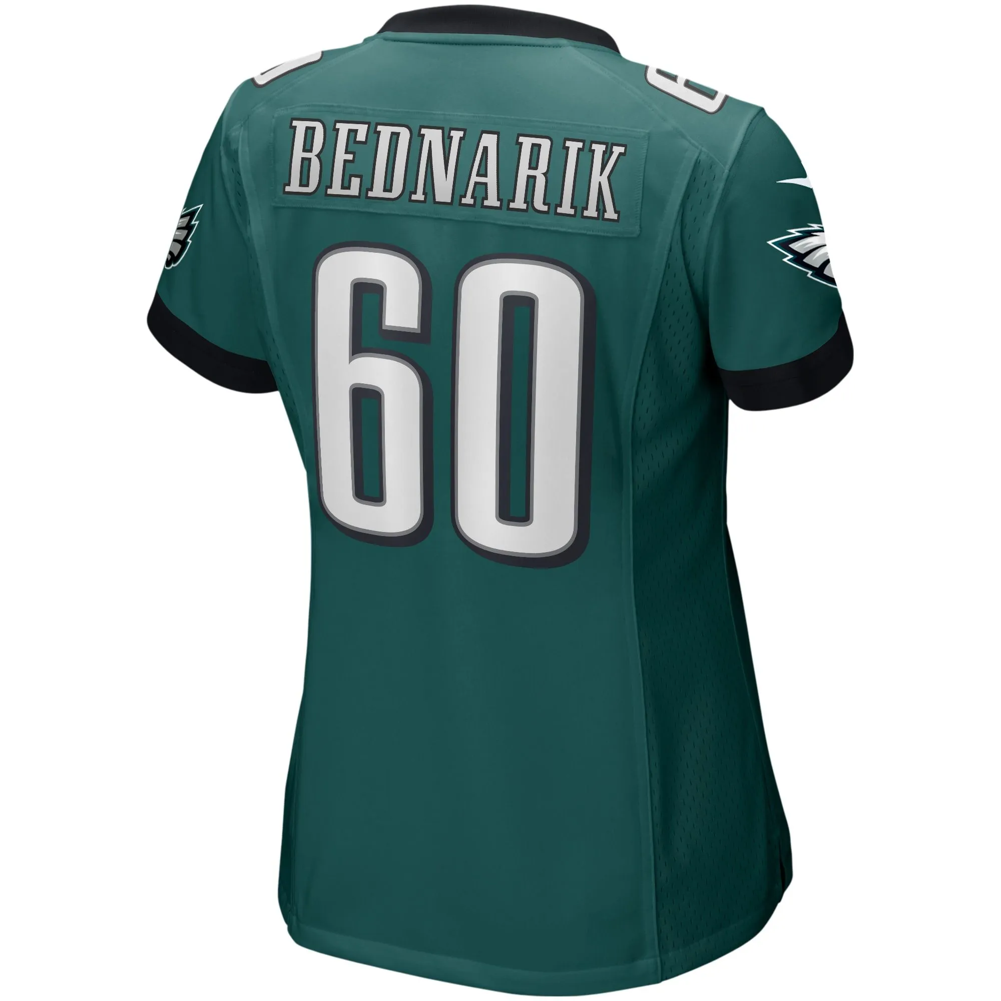 Chuck Bednarik Philadelphia Eagles  Women's Game Retired Player Jersey - Midnight Green