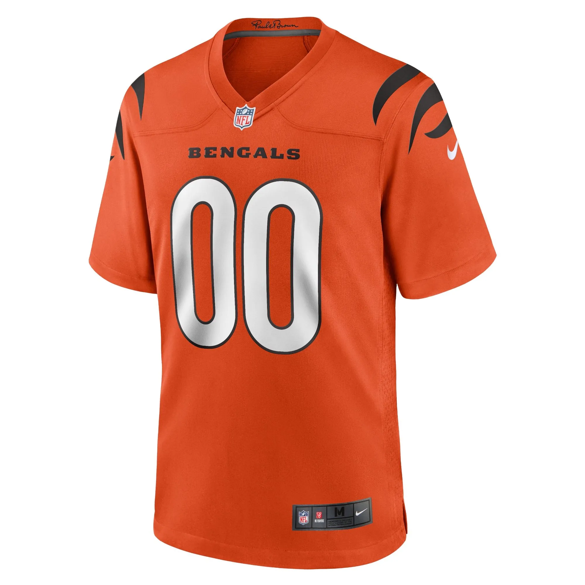 Cincinnati Bengals  Alternate Game Custom Jersey - Orange