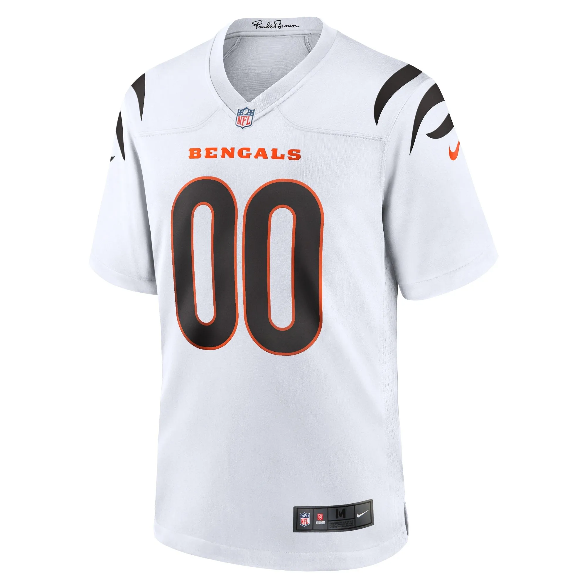 Cincinnati Bengals  Game Custom Jersey - White