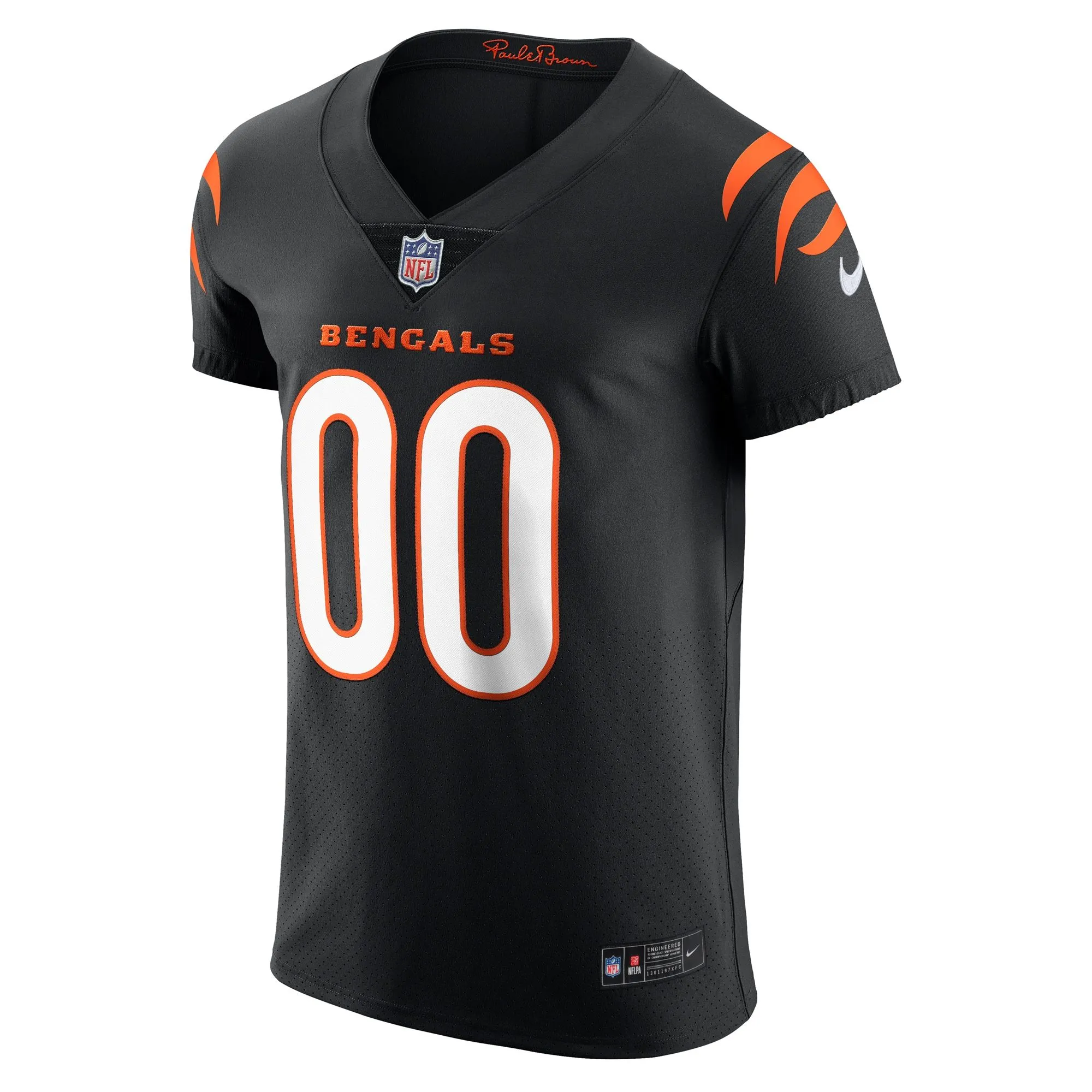 Cincinnati Bengals  Vapor Elite Custom Jersey - Black