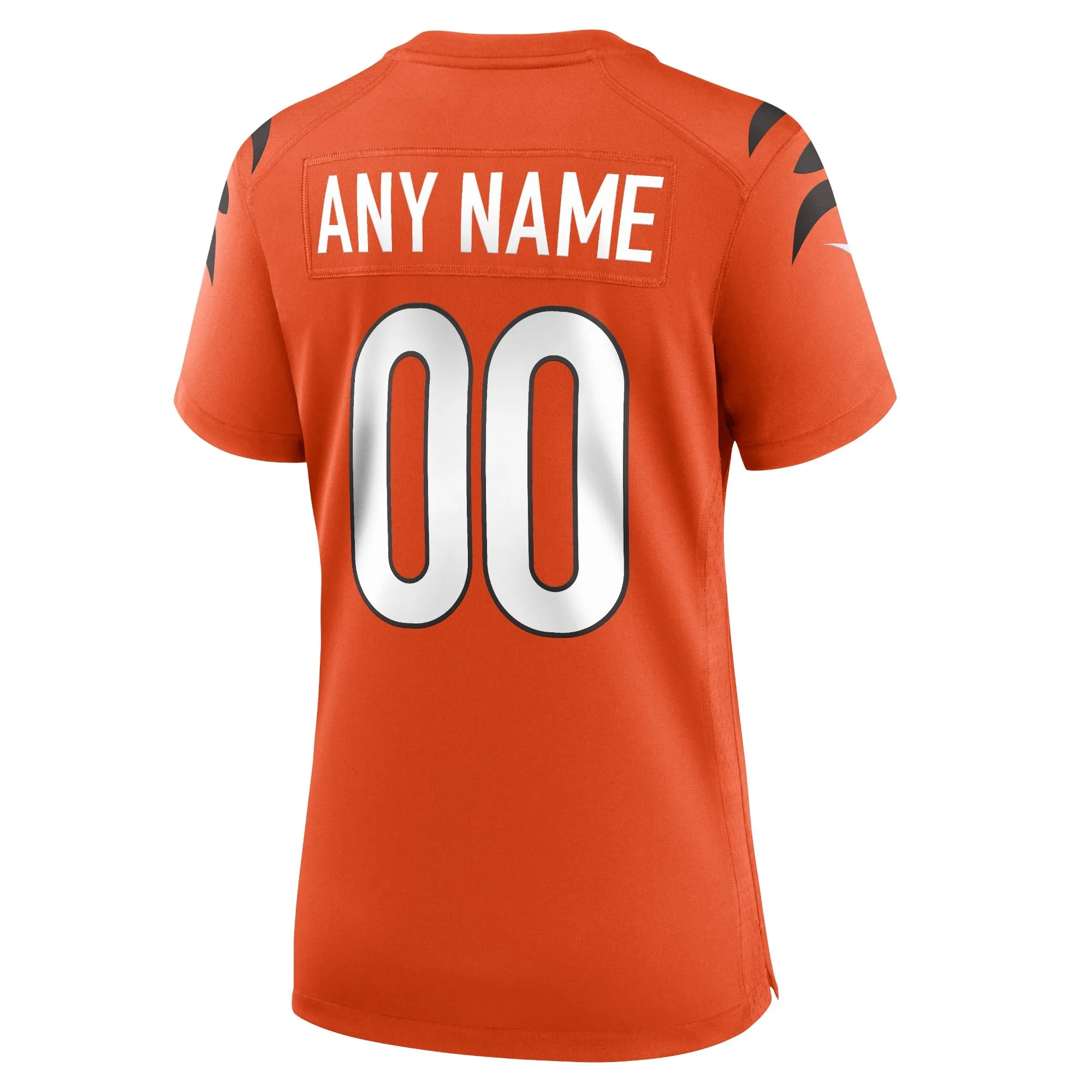 Cincinnati Bengals  Women's Alternate Game Custom Jersey - Orange