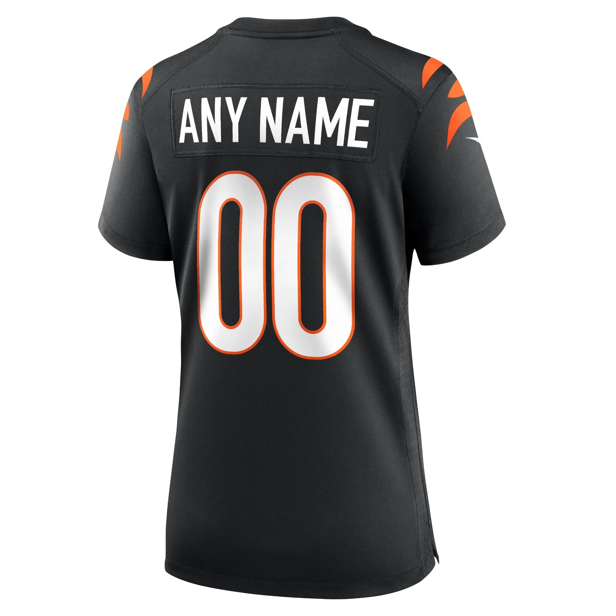 Cincinnati Bengals  Women's Game Custom Jersey - Black