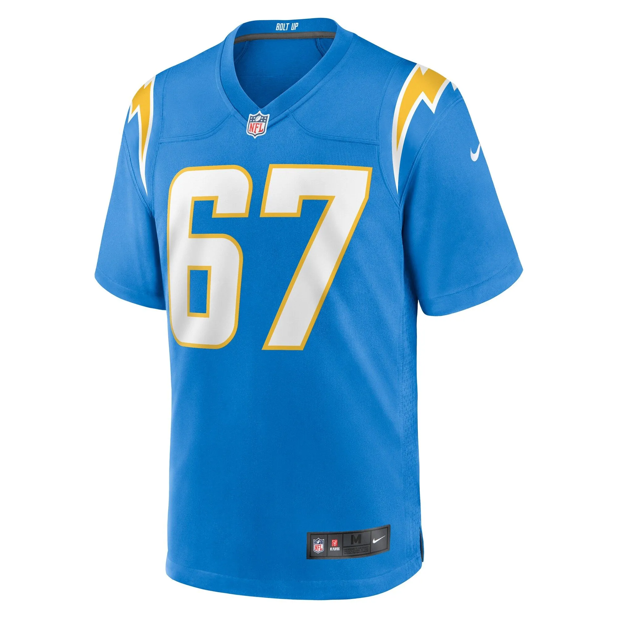 CJ Okoye Los Angeles Chargers  Team Game Jersey -  Powder Blue