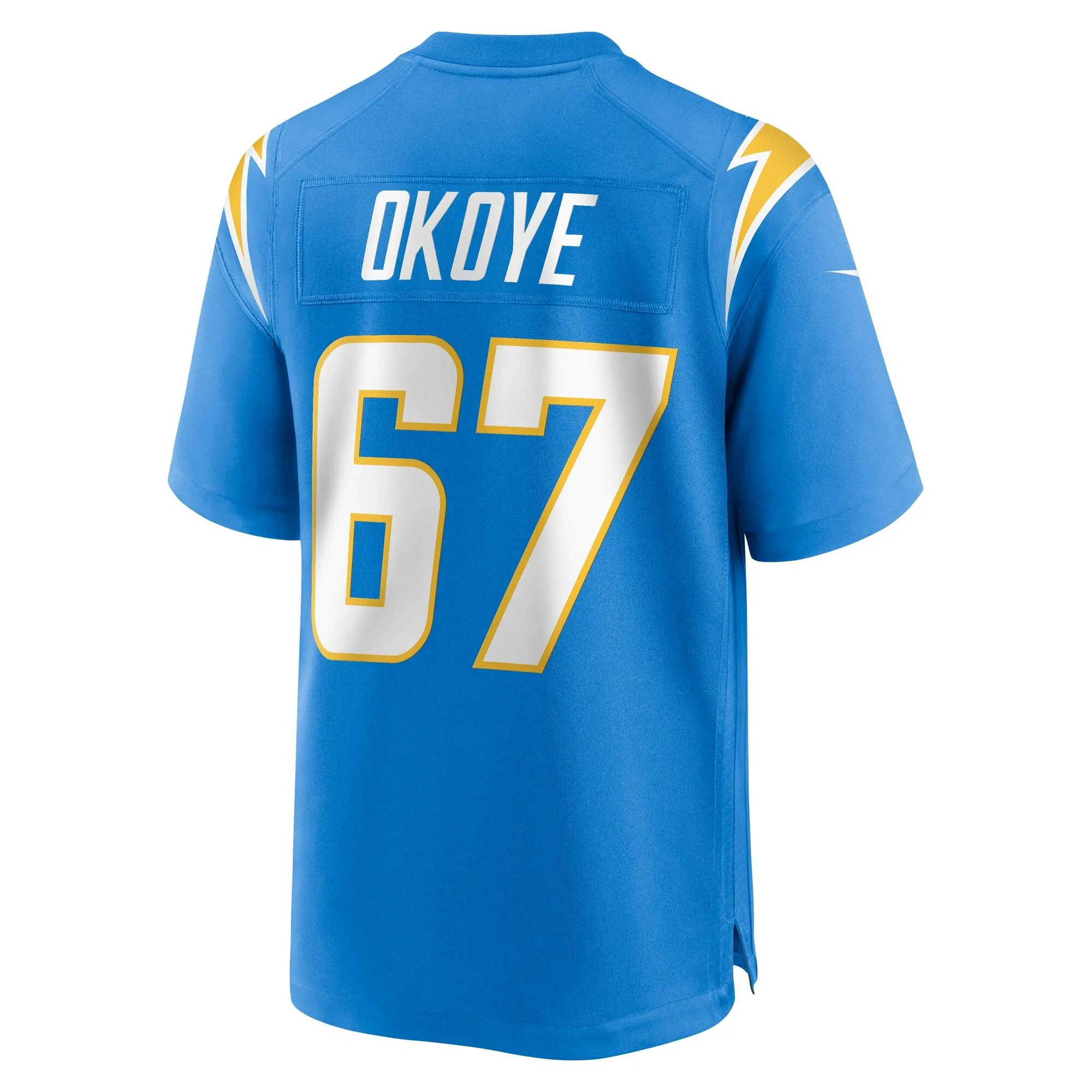 CJ Okoye Los Angeles Chargers  Team Game Jersey -  Powder Blue