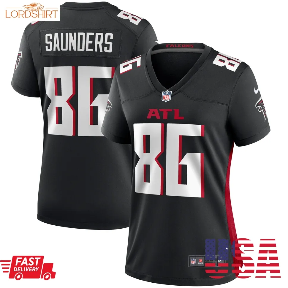 Cj Saunders Atlanta Falcons  Women's Team Game Jersey    Black