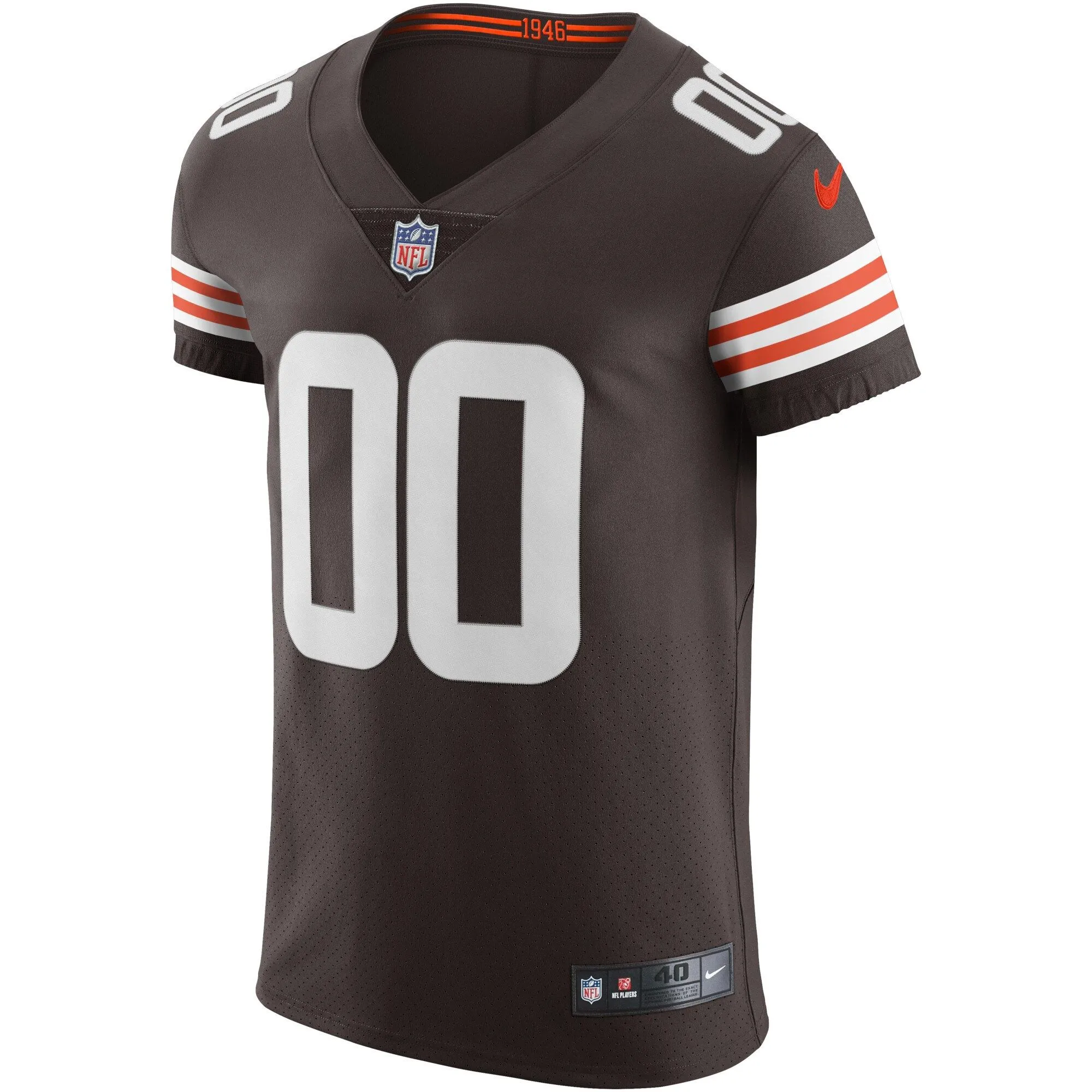 Cleveland Browns  Vapor Elite Custom Jersey - Brown