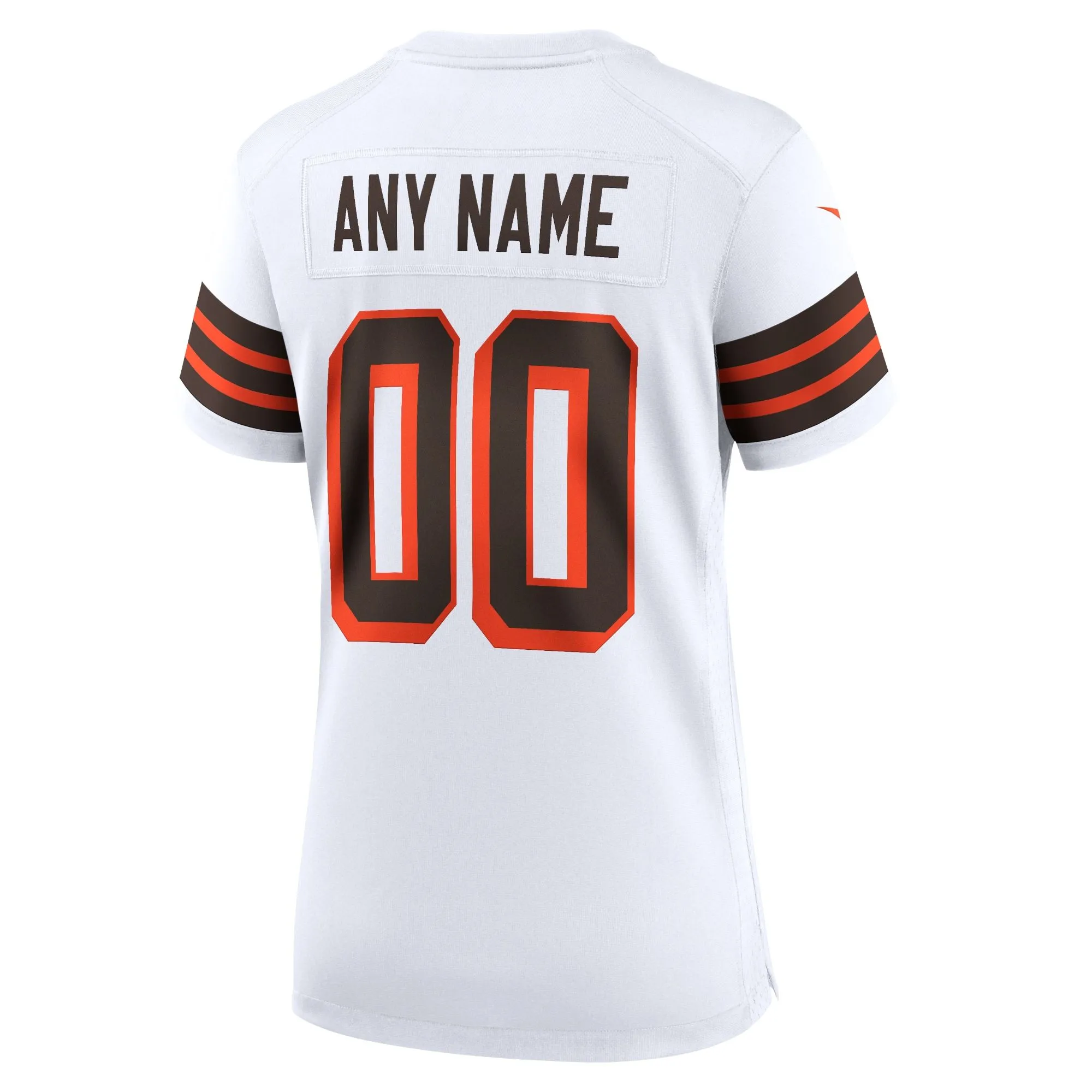 Cleveland Browns  Women's 1946 Collection Alternate Custom Jersey - White