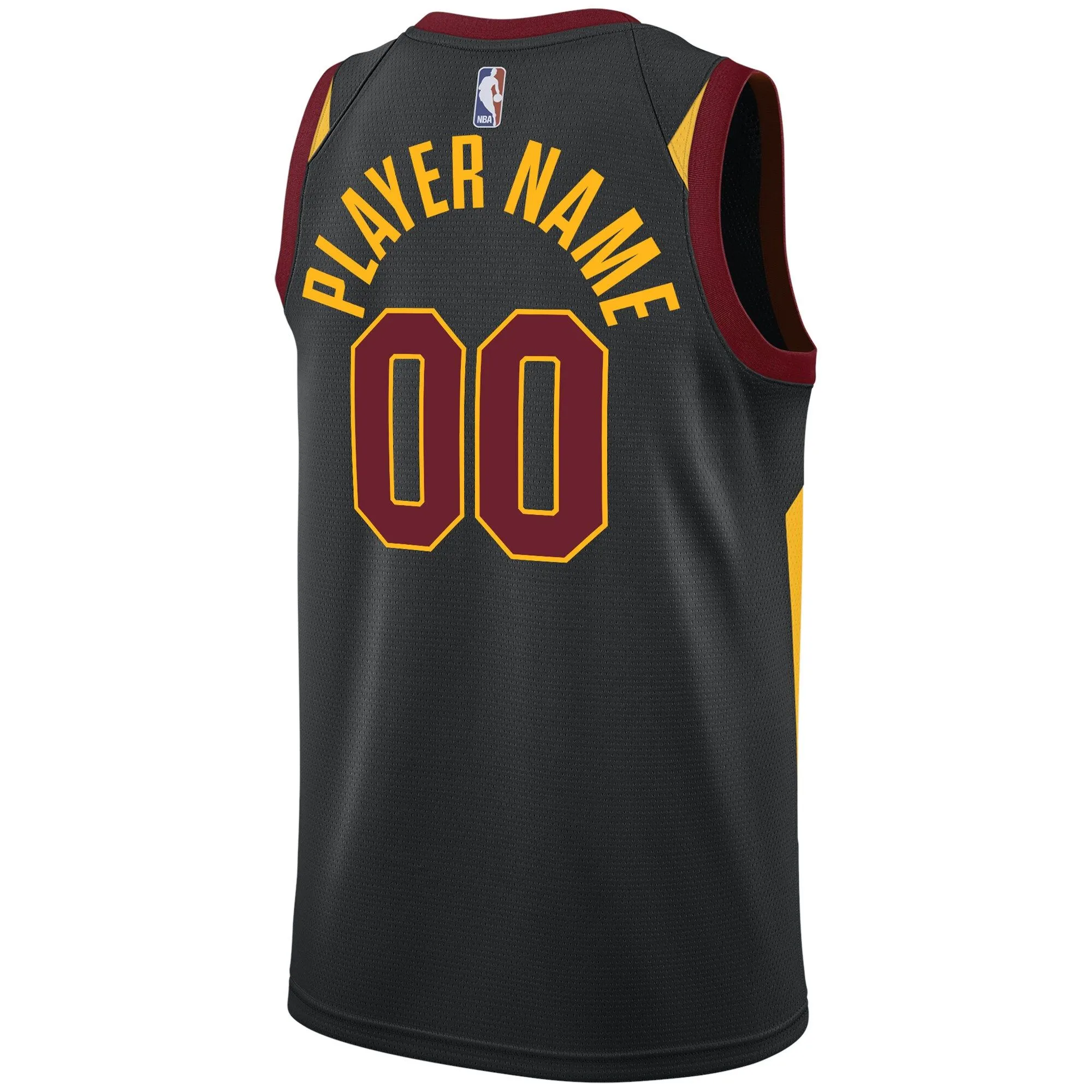 Cleveland Cavaliers  Swingman Custom Jersey Black - Statement Edition