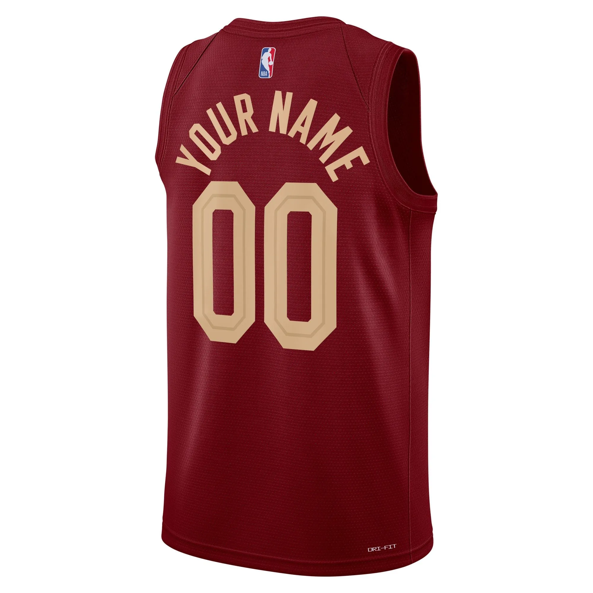 Cleveland Cavaliers  Unisex Swingman Custom Jersey Burgundy - Icon Edition