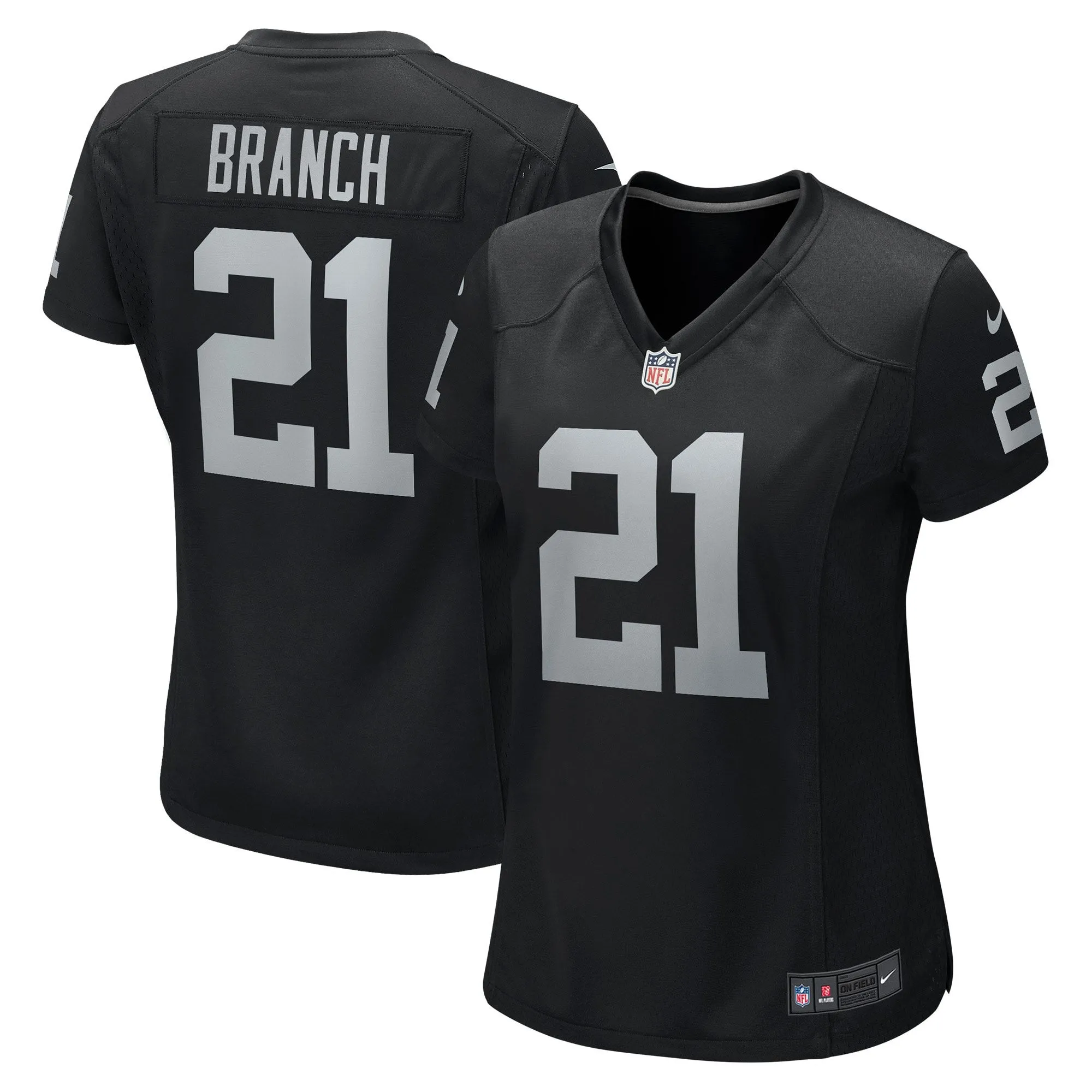 Cliff Branch Las Vegas Raiders  Women's Retired Player Game Jersey - Black