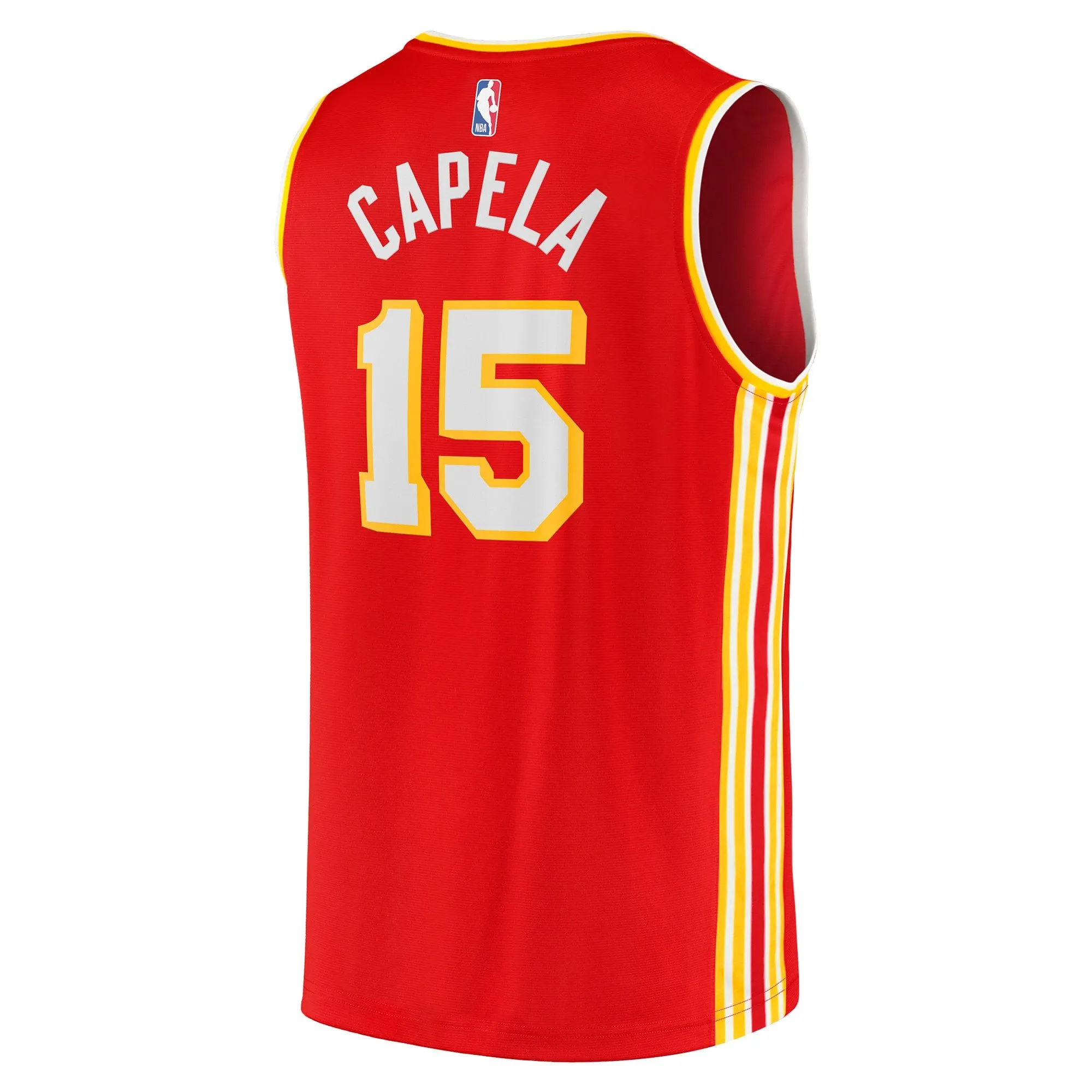 Clint Capela Atlanta Hawks Fanatics Branded 2021/22 Fast Break Replica Jersey - Icon Edition - Red