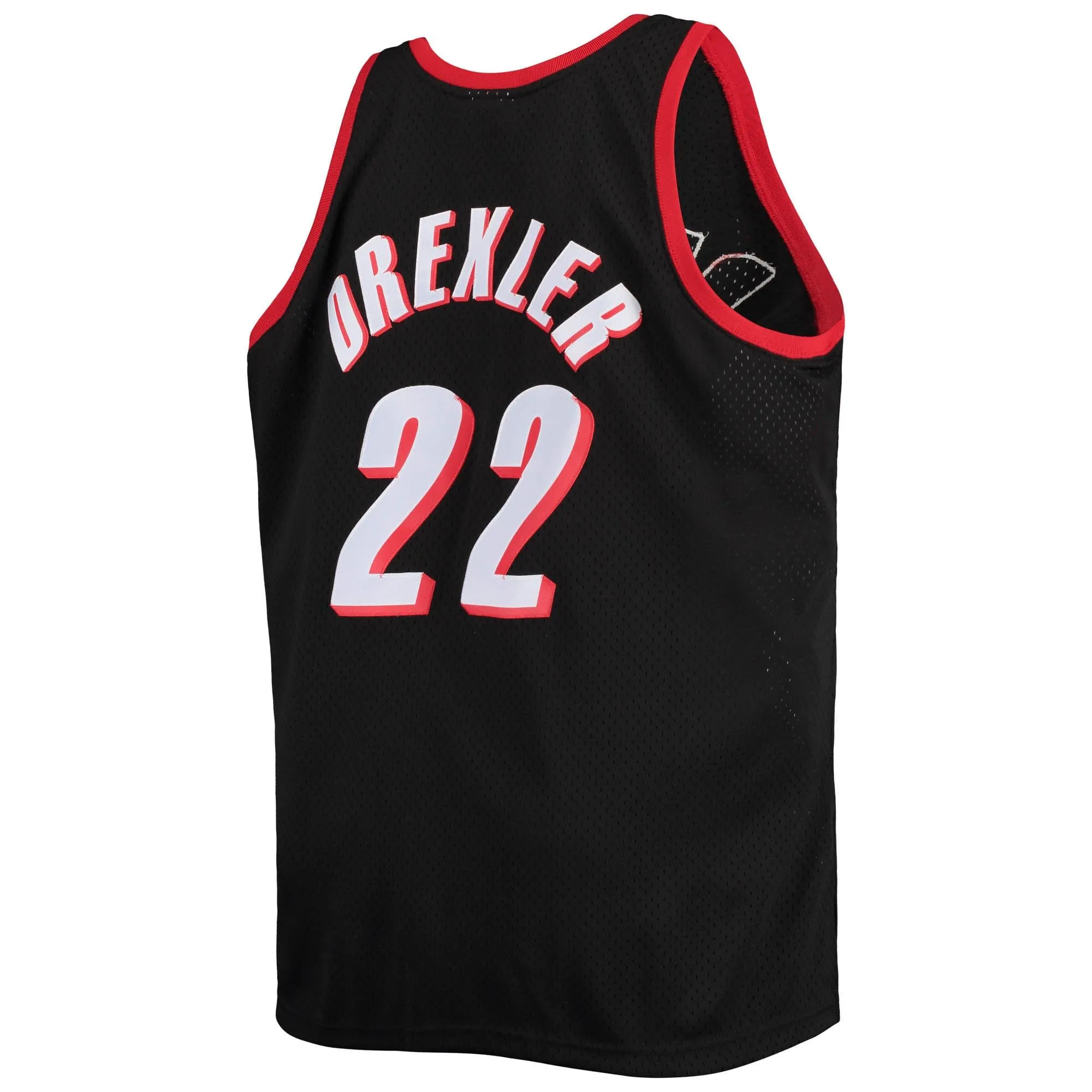 Clyde Drexler Portland Trail Blazers Mitchell & Ness 1991/92 Big & Tall Hardwood Classics Swingman Jersey - Black