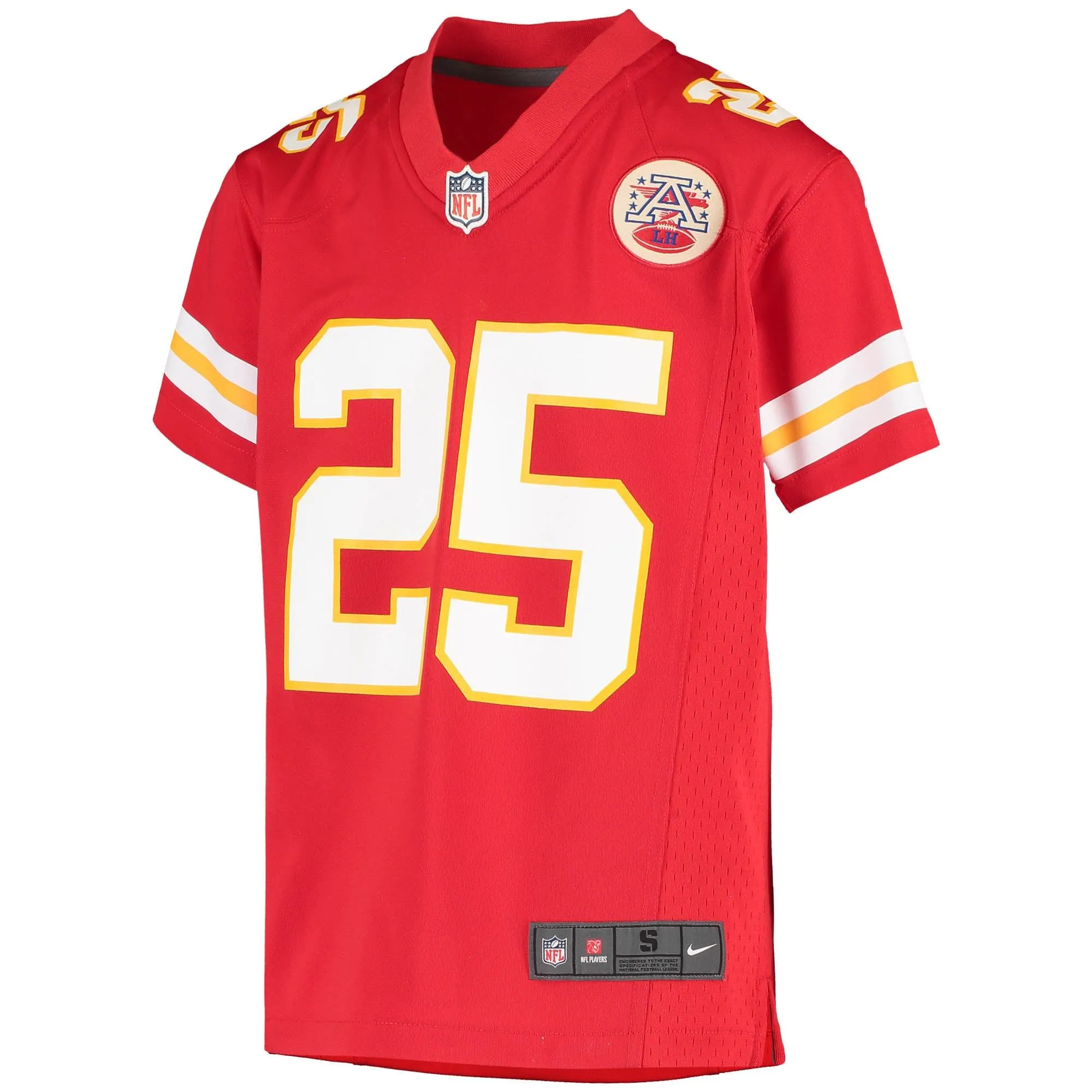 Clyde Edwards-Helaire Kansas City Chiefs  Youth Game Jersey - Red