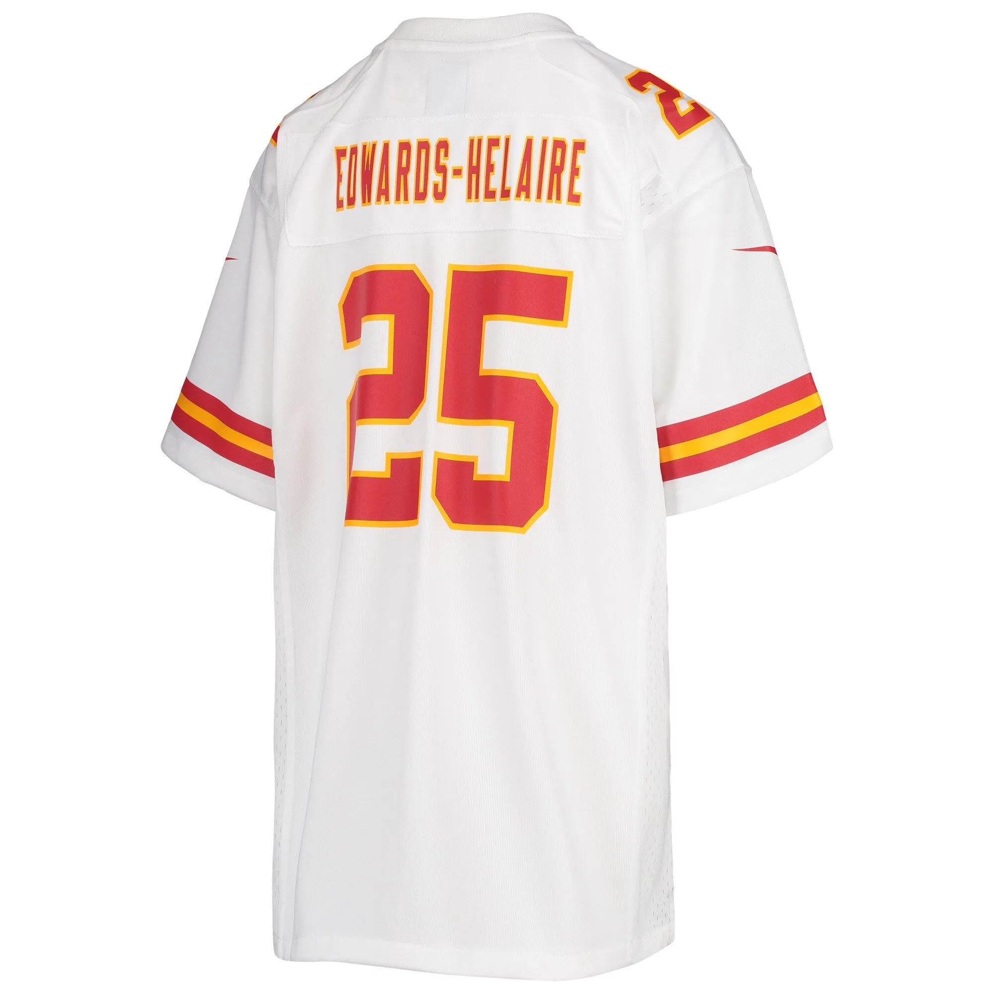 Clyde Edwards-Helaire Kansas City Chiefs  Youth Game Jersey - White